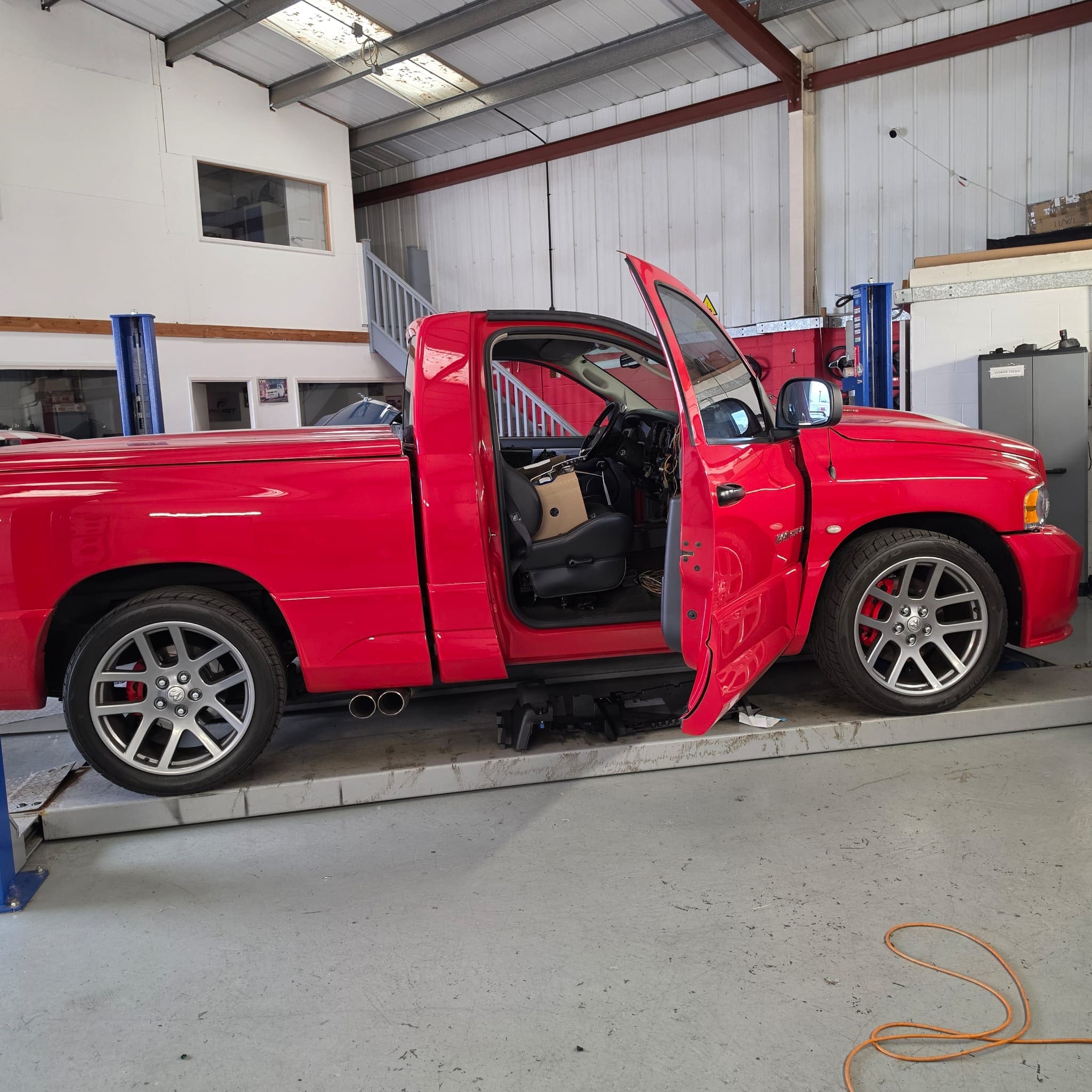Completed Dodge Ram stereo upgrade with app connect and correct wiring installed
