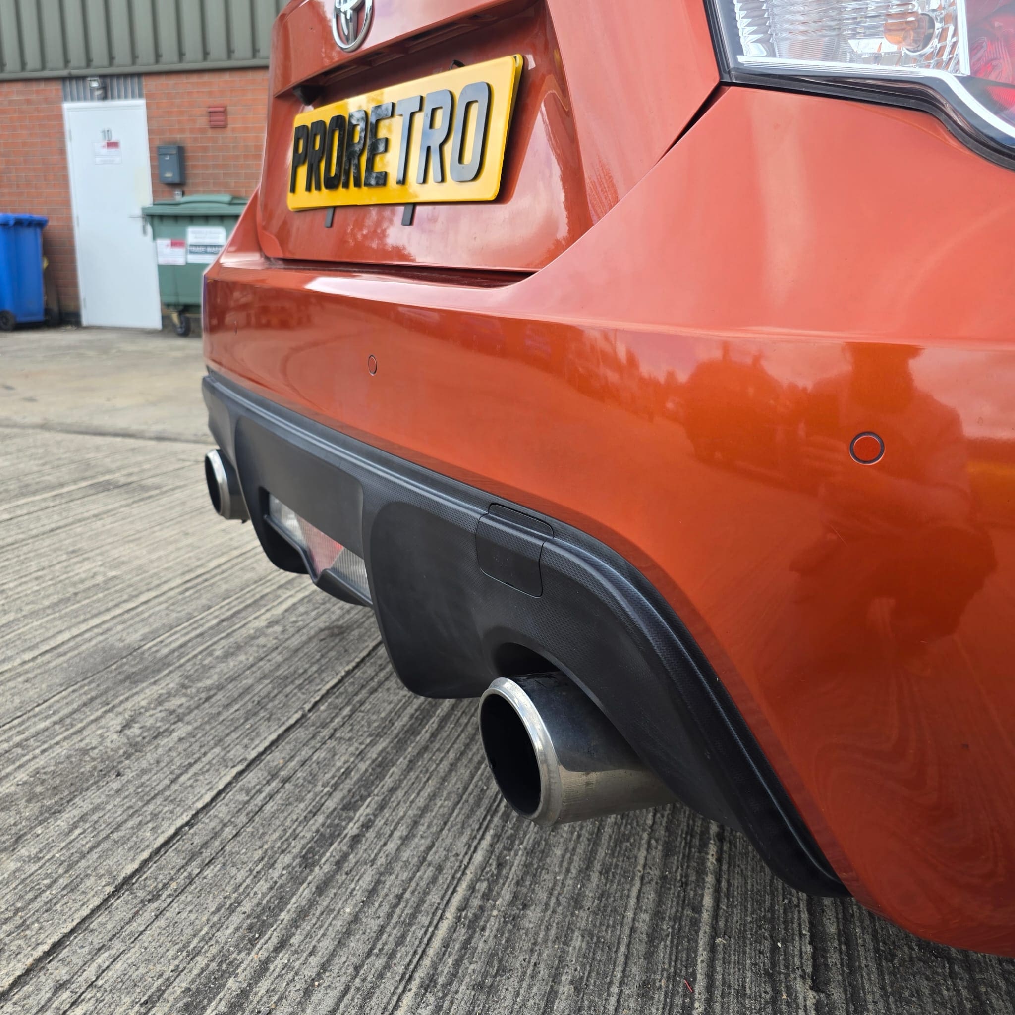 Pioneer DA77DAB stereo fitted into the dashboard of a 2014 Toyota GT86