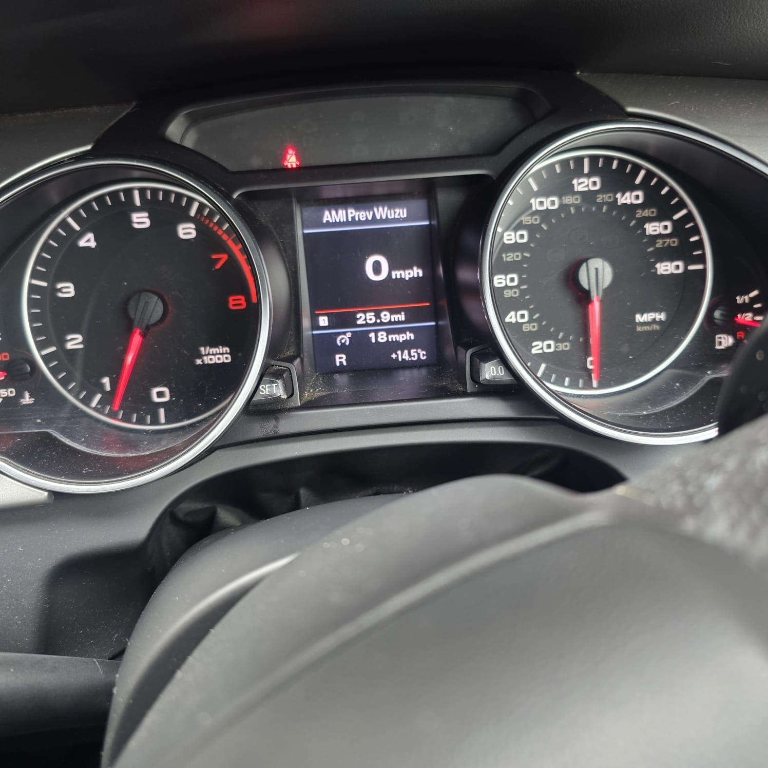 OEM cruise control retrofit completed on Audi A5 B8