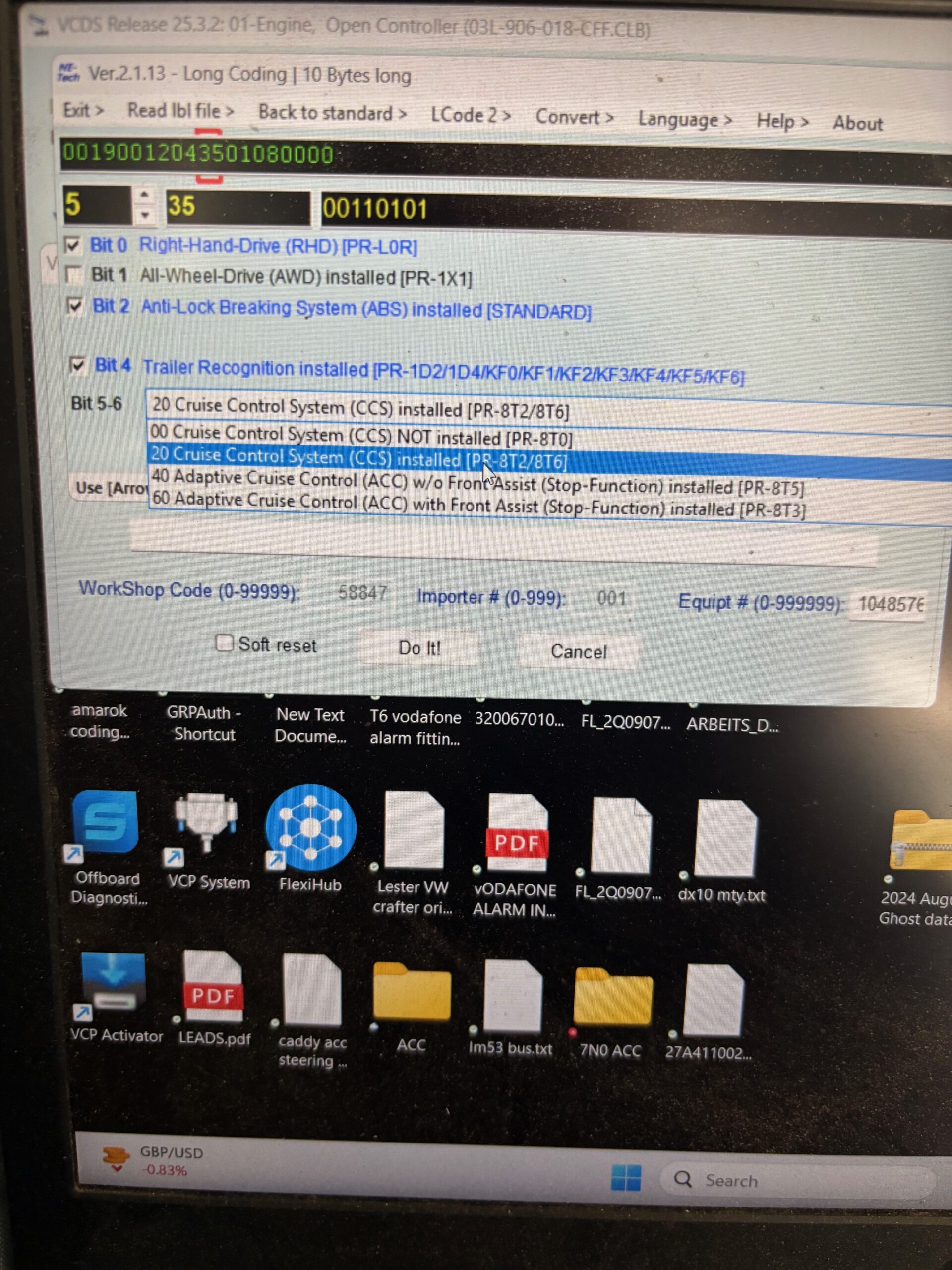 Audi Q3 Cruise Control Retrofit and Coding