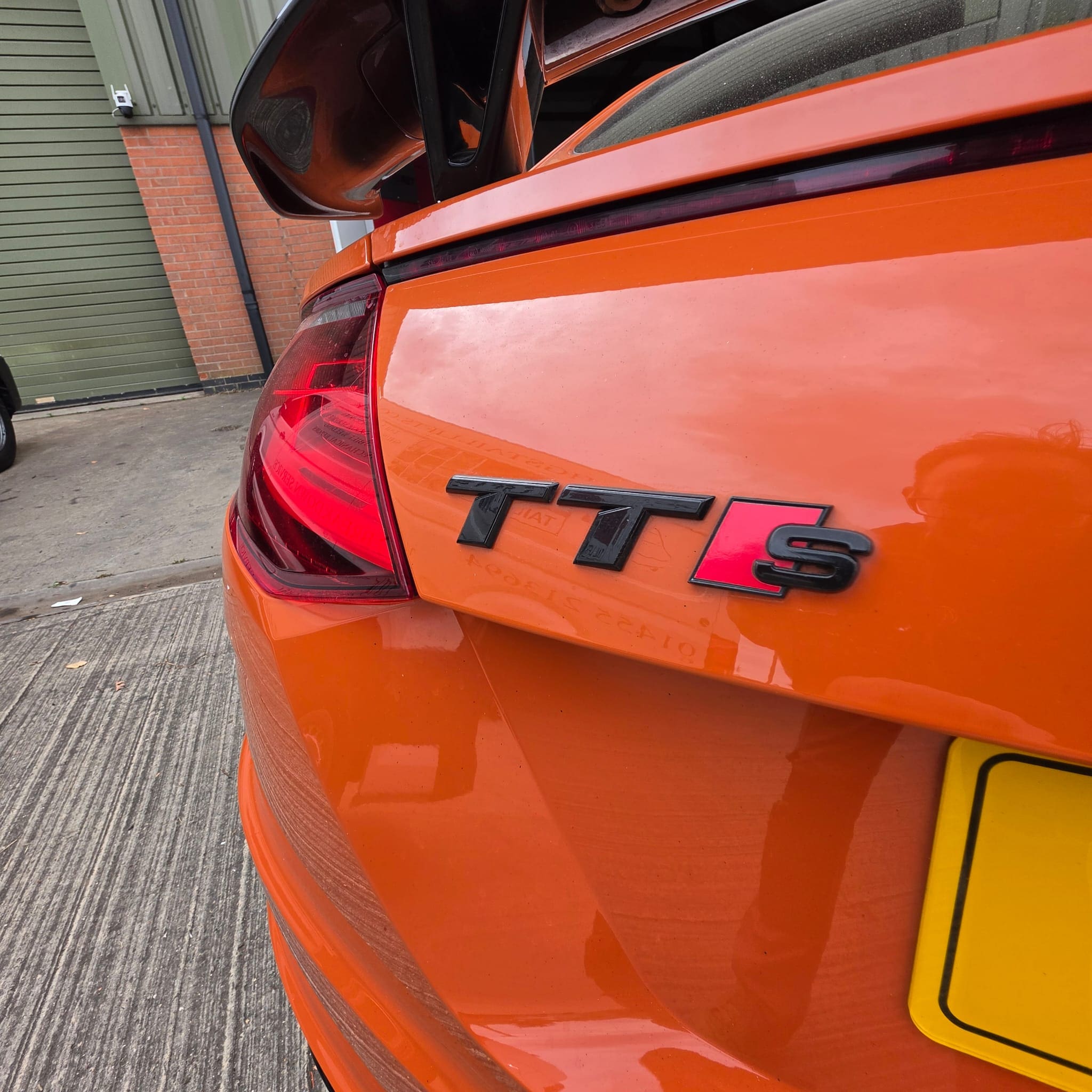 Virtual Cockpit parking display working on Audi TTS Mk3 after retrofit