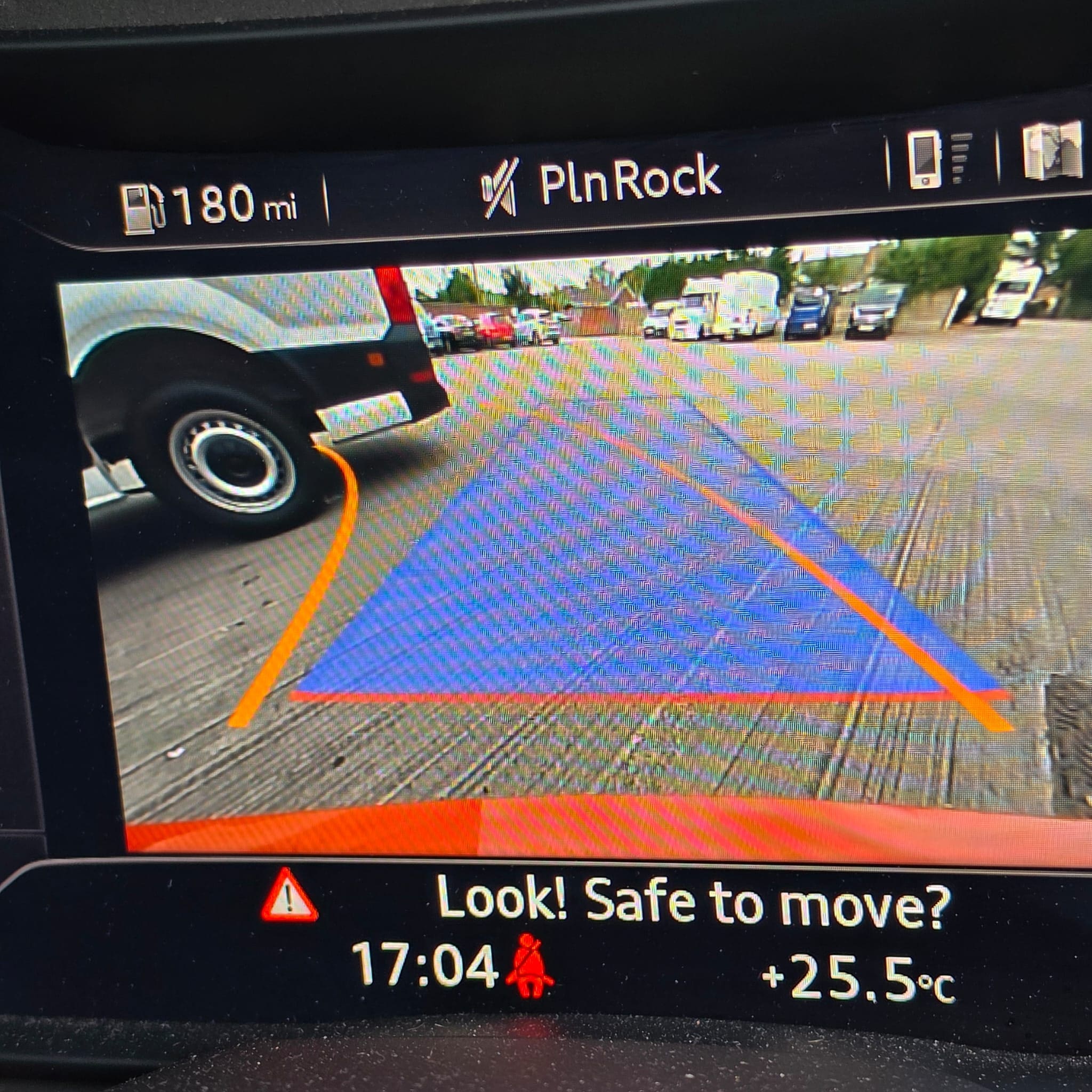 Audi TTS Mk3 fitted with an OEM highline rear view camera upgrade
