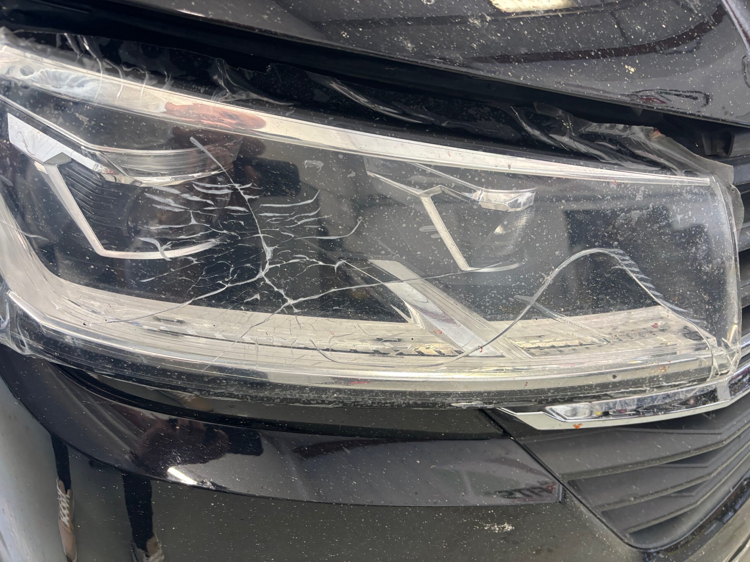 Avoid costly Nuneaton headlight solvent damage on your VW Transporter T6 T6.1