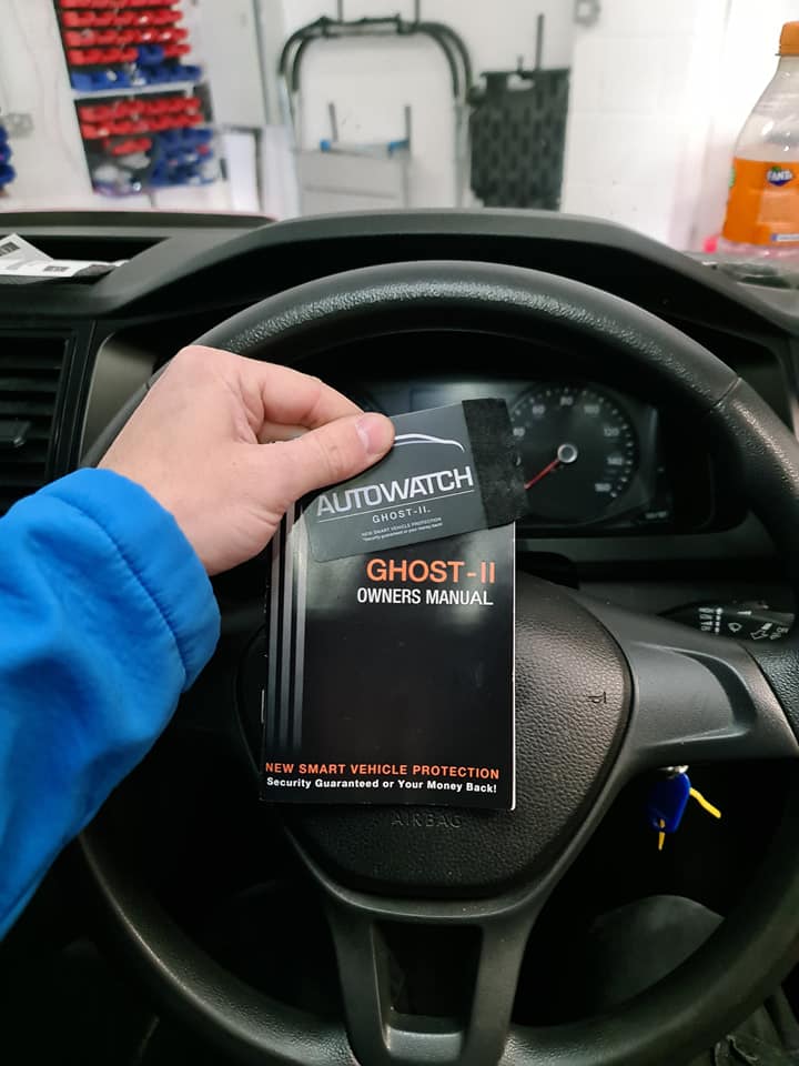 Ghost 2 CANbus immobiliser installed in VW T6