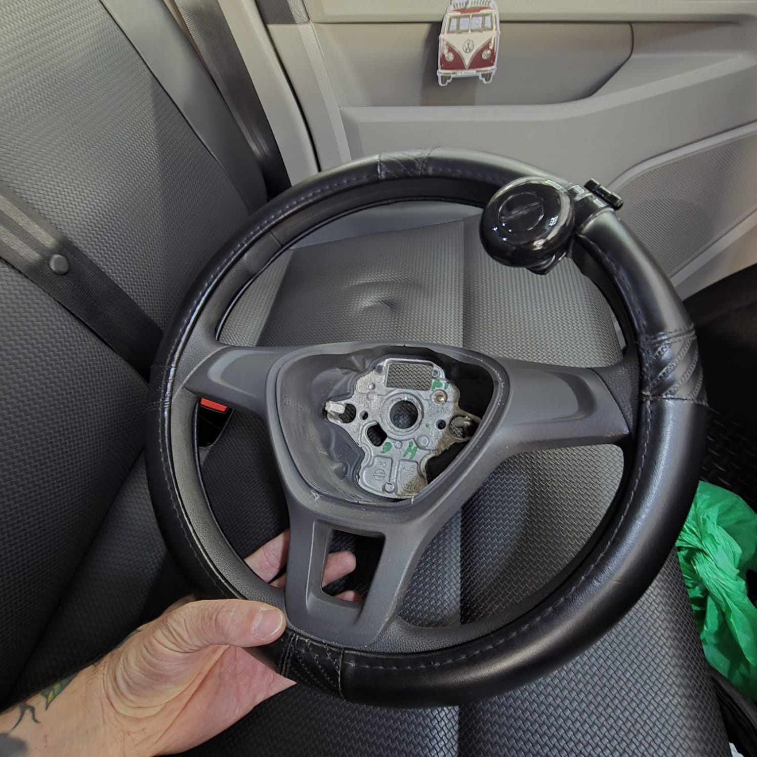 VW T6 Steering Wheel Upgrade for ACC