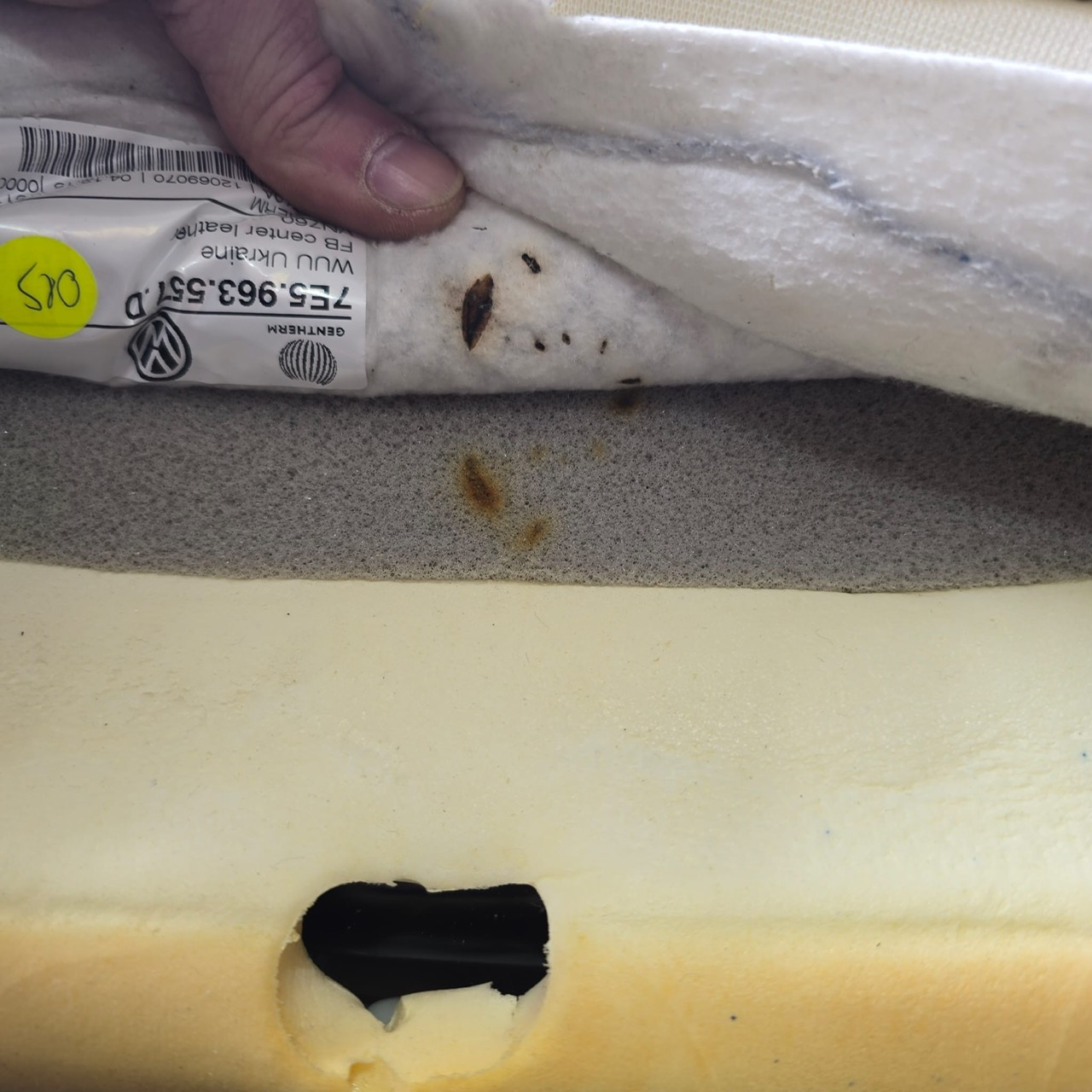 VW Transporter heated seat repair and retrofit wiring