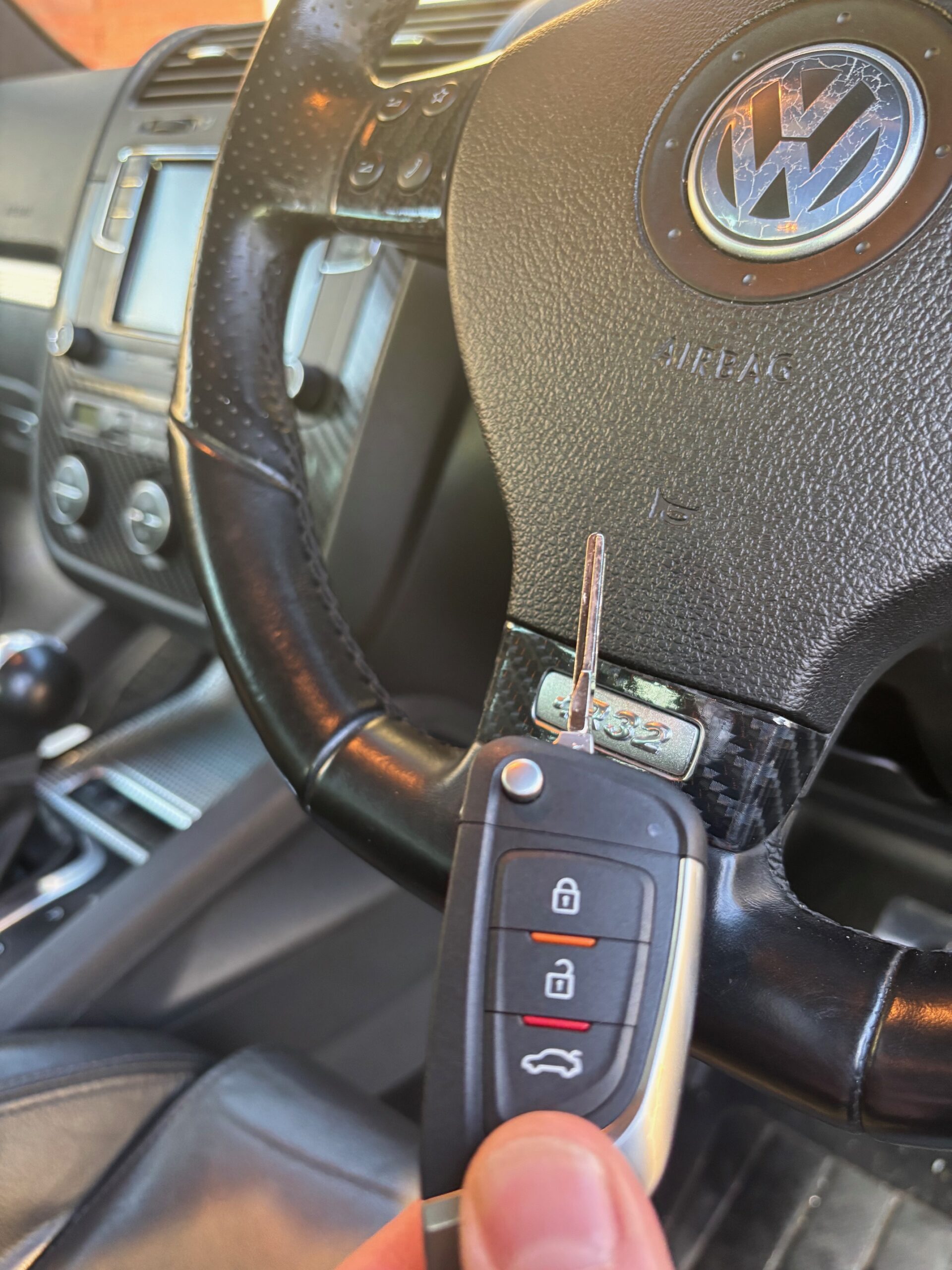 Aftermarket Key Replacement for VW Golf R32