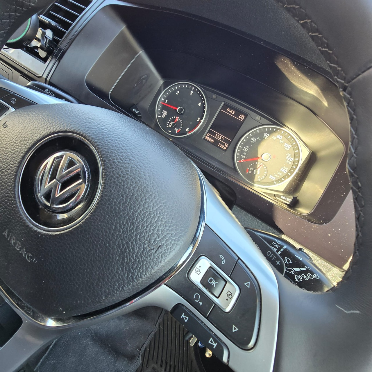 VW T6 DSG Steering Wheel Installation in Leicester