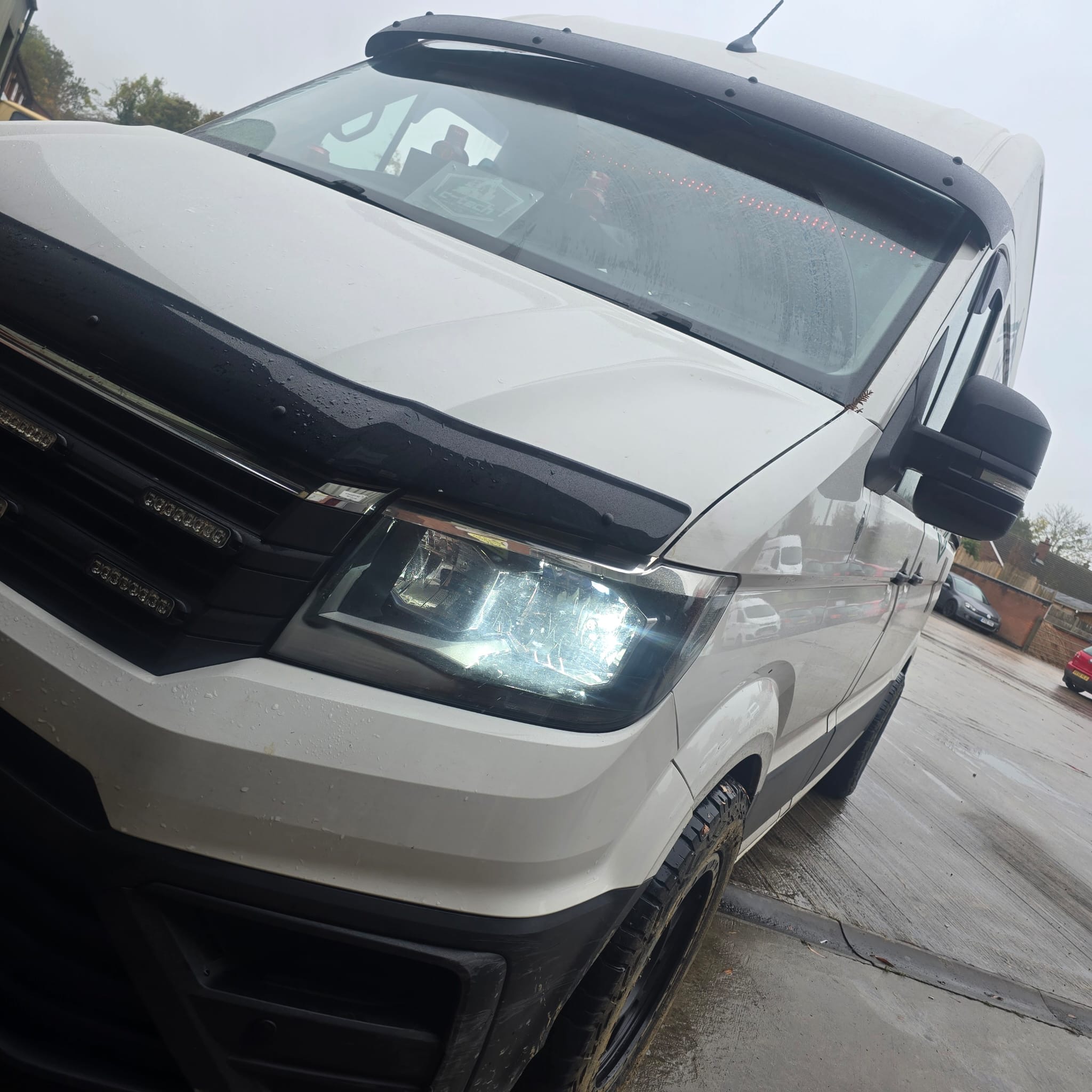 VW Crafter adaptive cruise and custom steering wheel