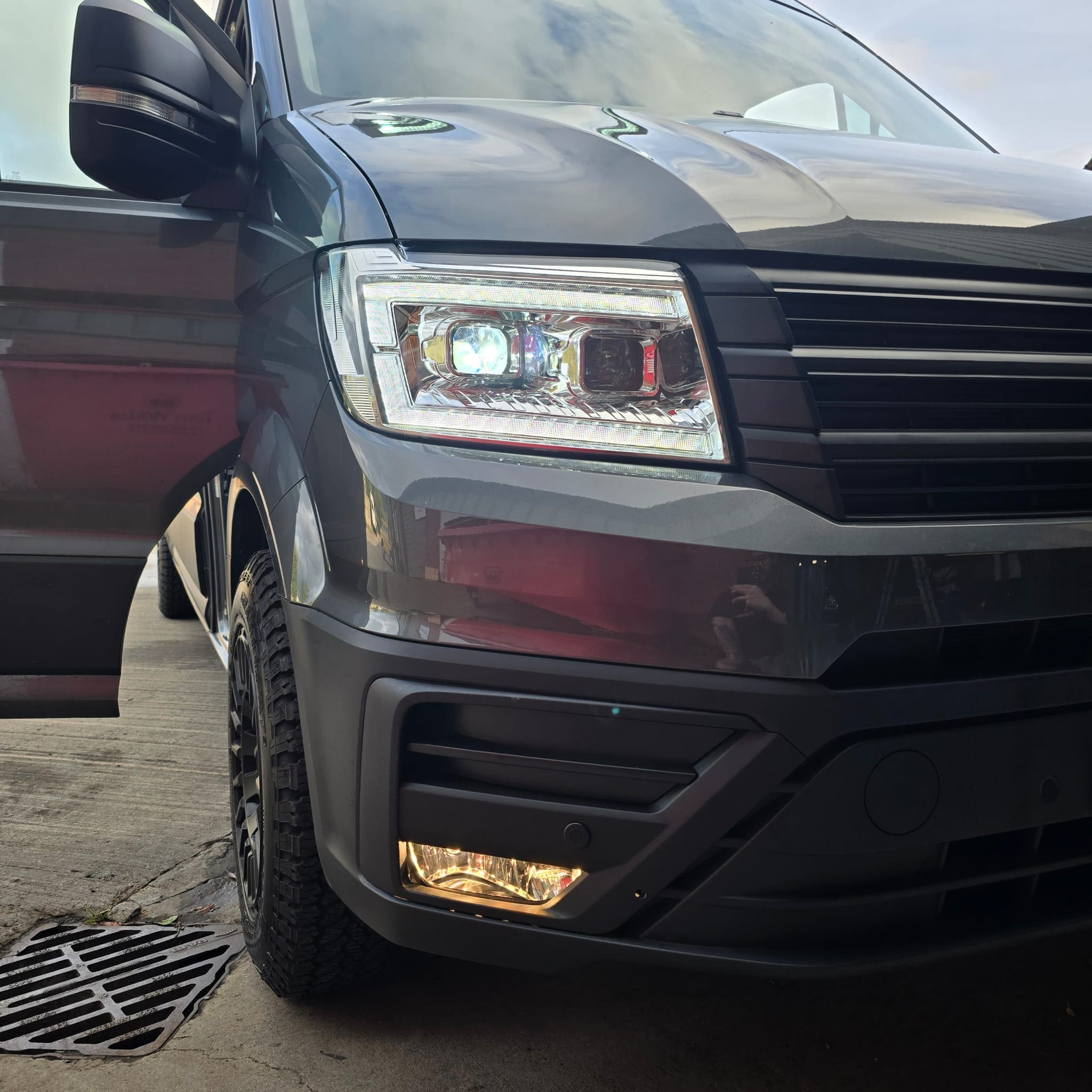 VW Crafter 2025 HQ Headlights and Fog Lights Upgrade