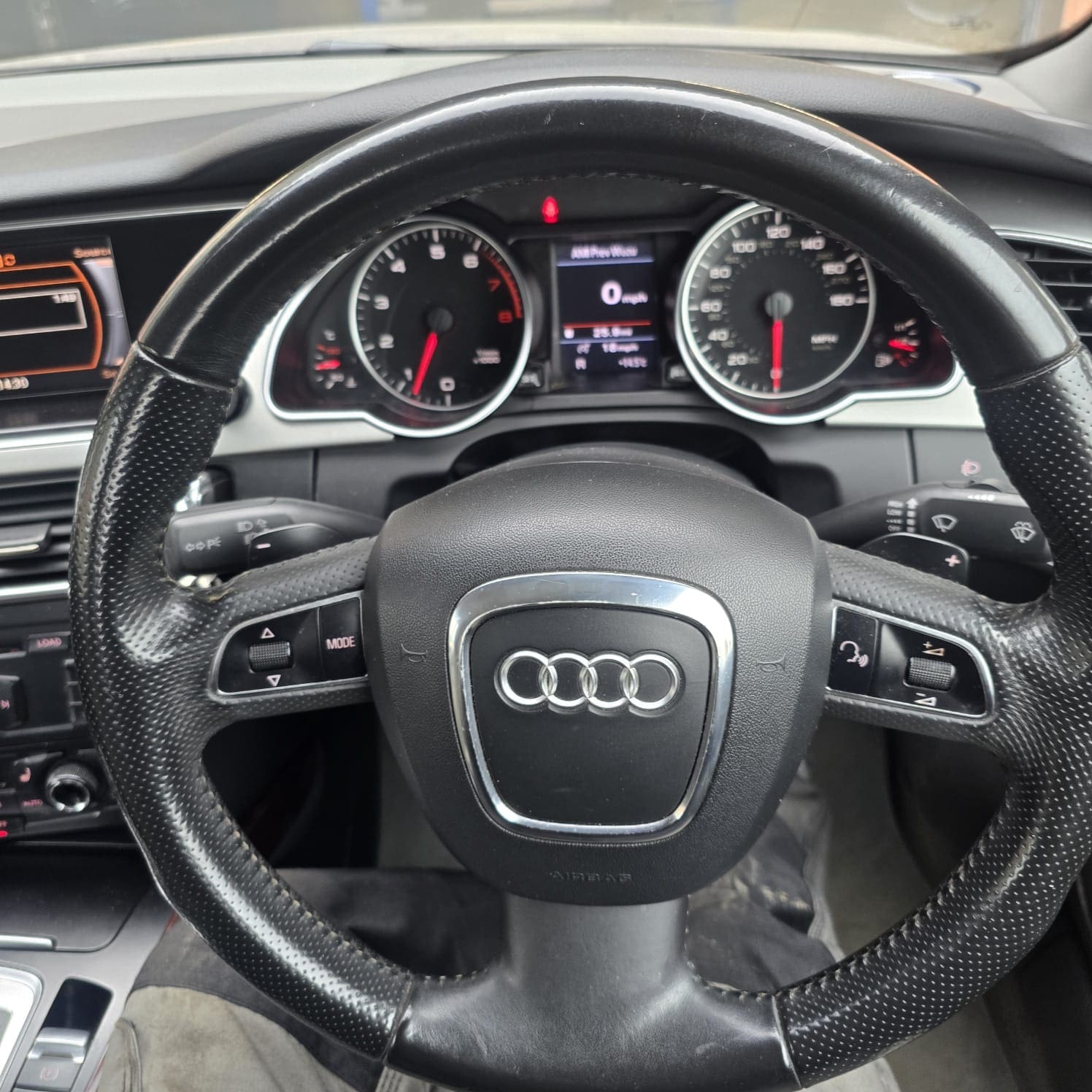 Audi A5 B8 cruise control stalk fitted