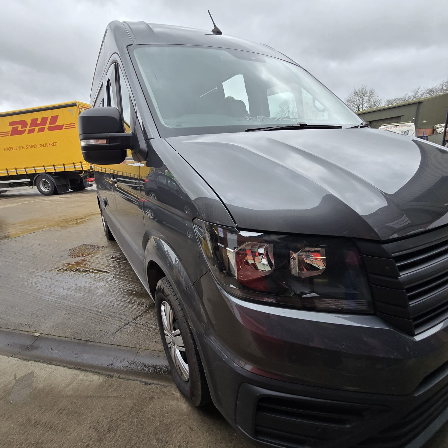 Custom Stitching VW Crafter Nappa Wheel Retrofit