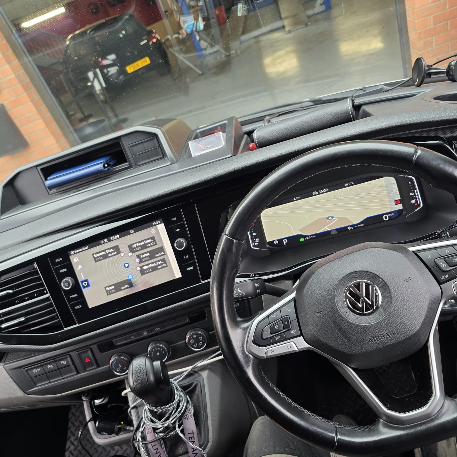 OEM Digital Dash Installed