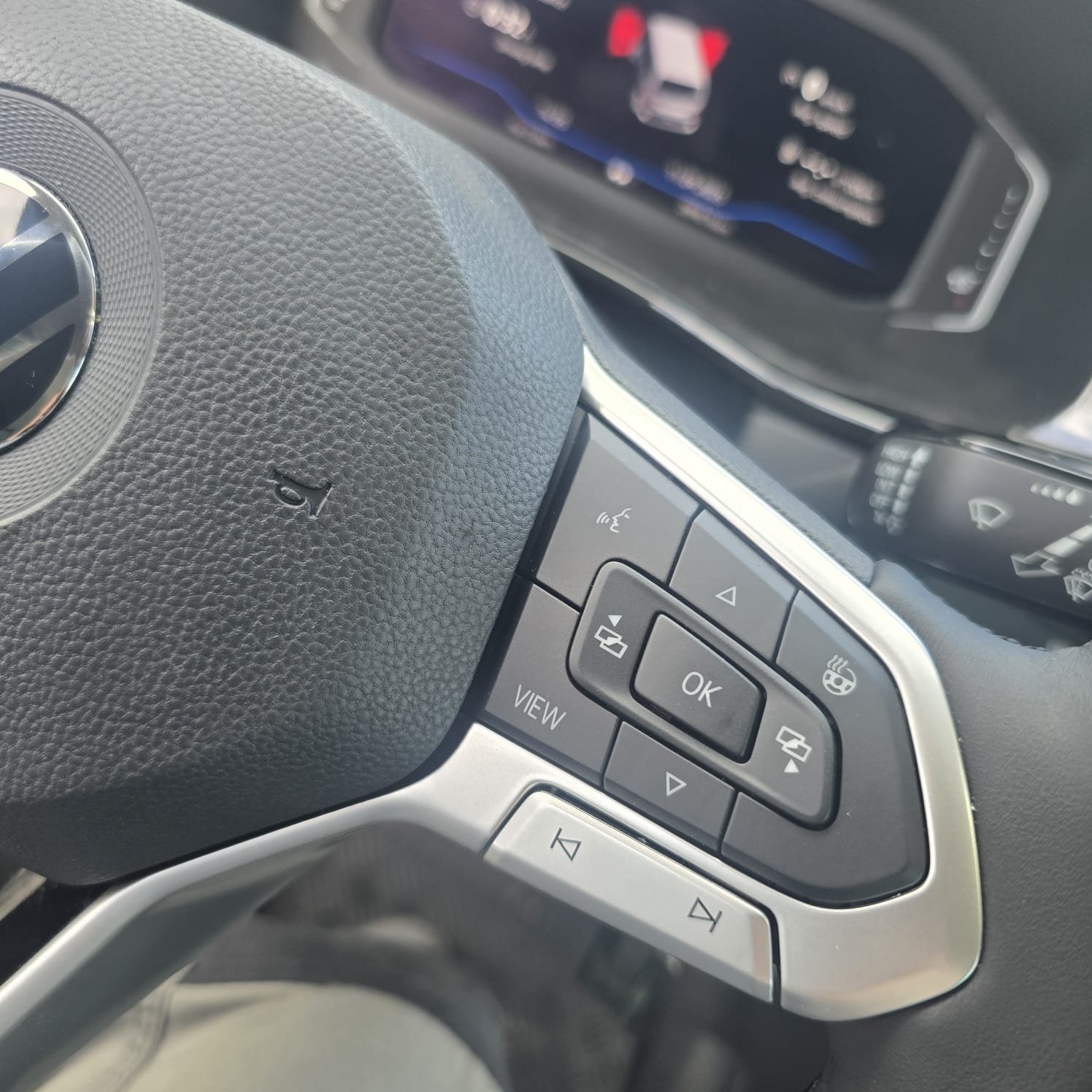 VW T6.1 Heated Steering Wheel Retrofit Front View