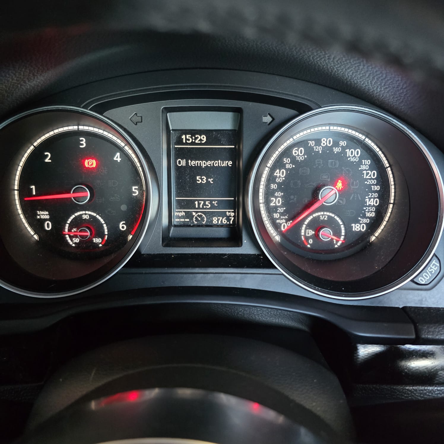 VW Scirocco Cruise Control Activation