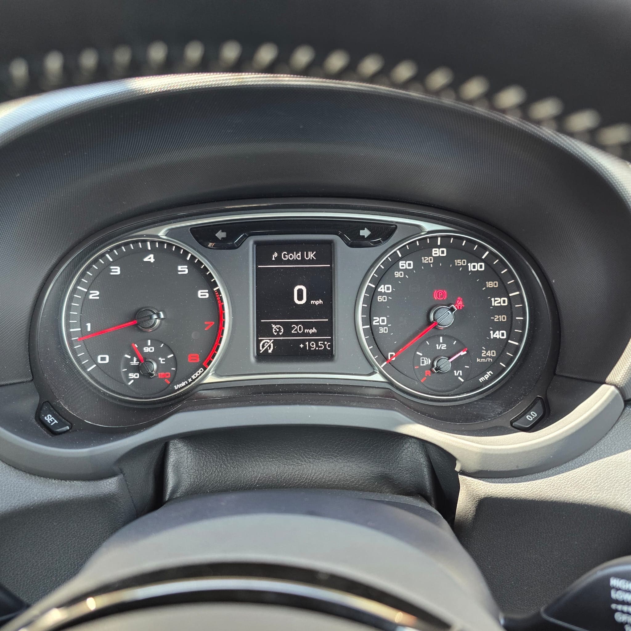 Audi A1 OEM cruise control integration