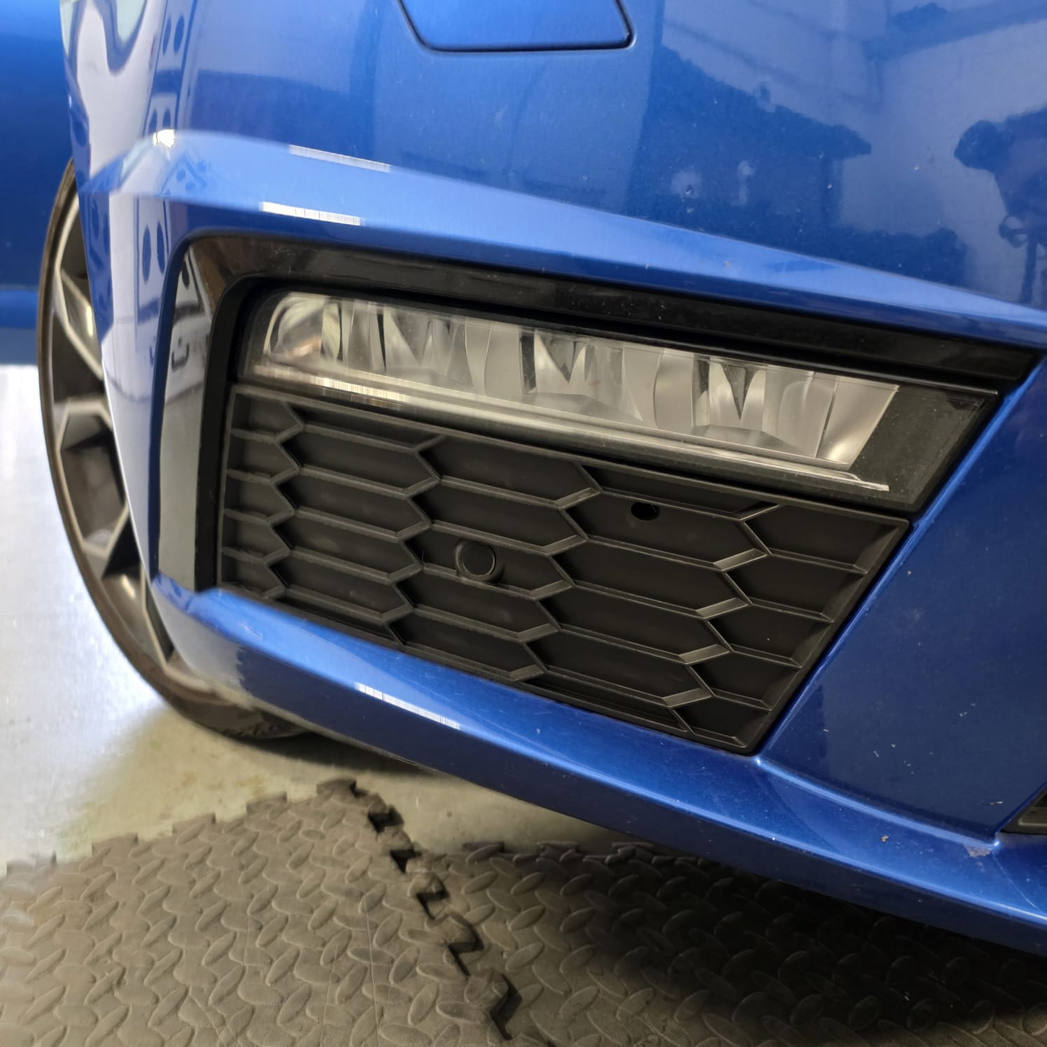 Genuine Skoda OPS front sensors installed on Octavia VRS