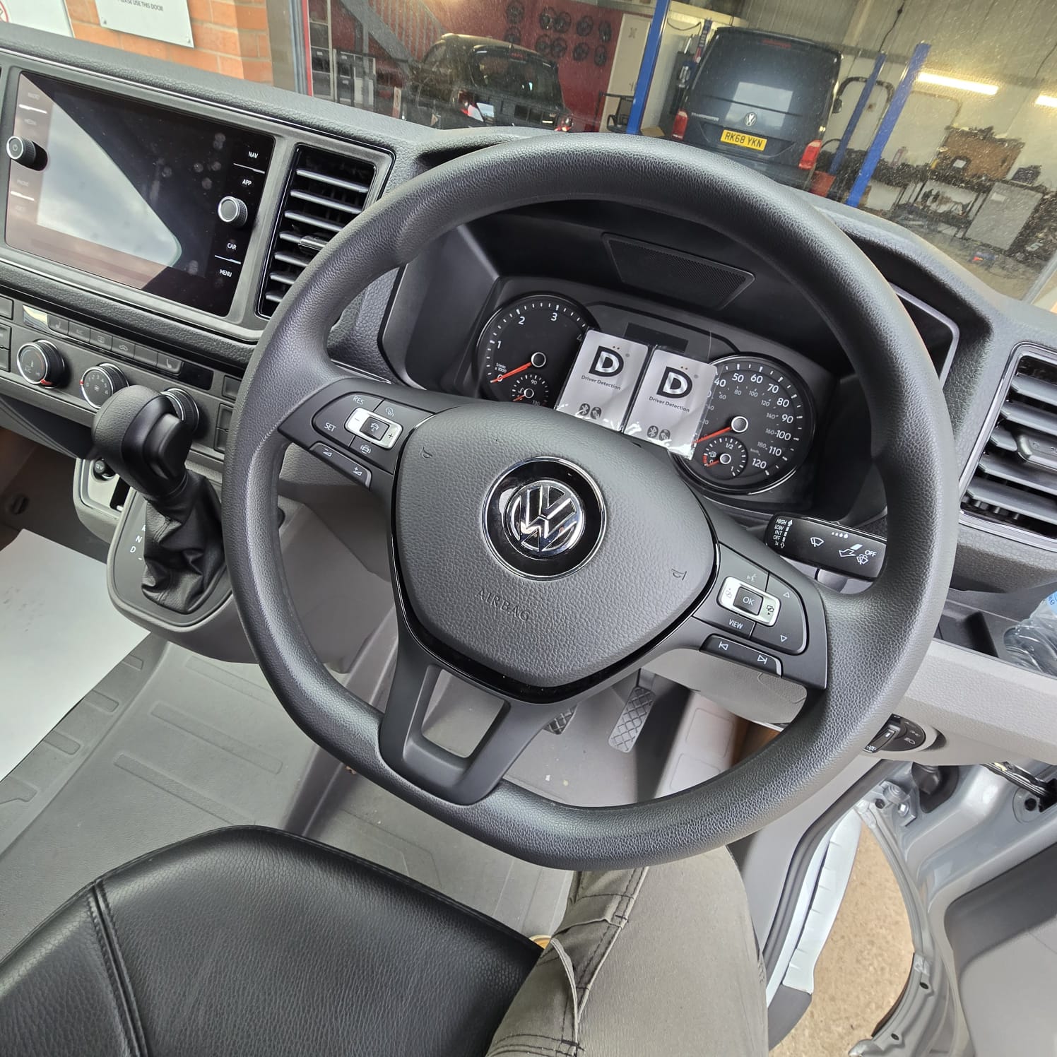 VW Crafter ACC retrofit completed