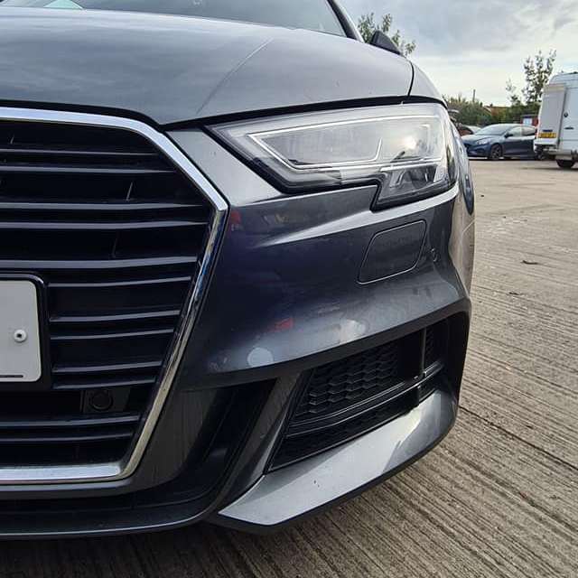 Audi A3 8V front OPS retrofit installed with factory finish