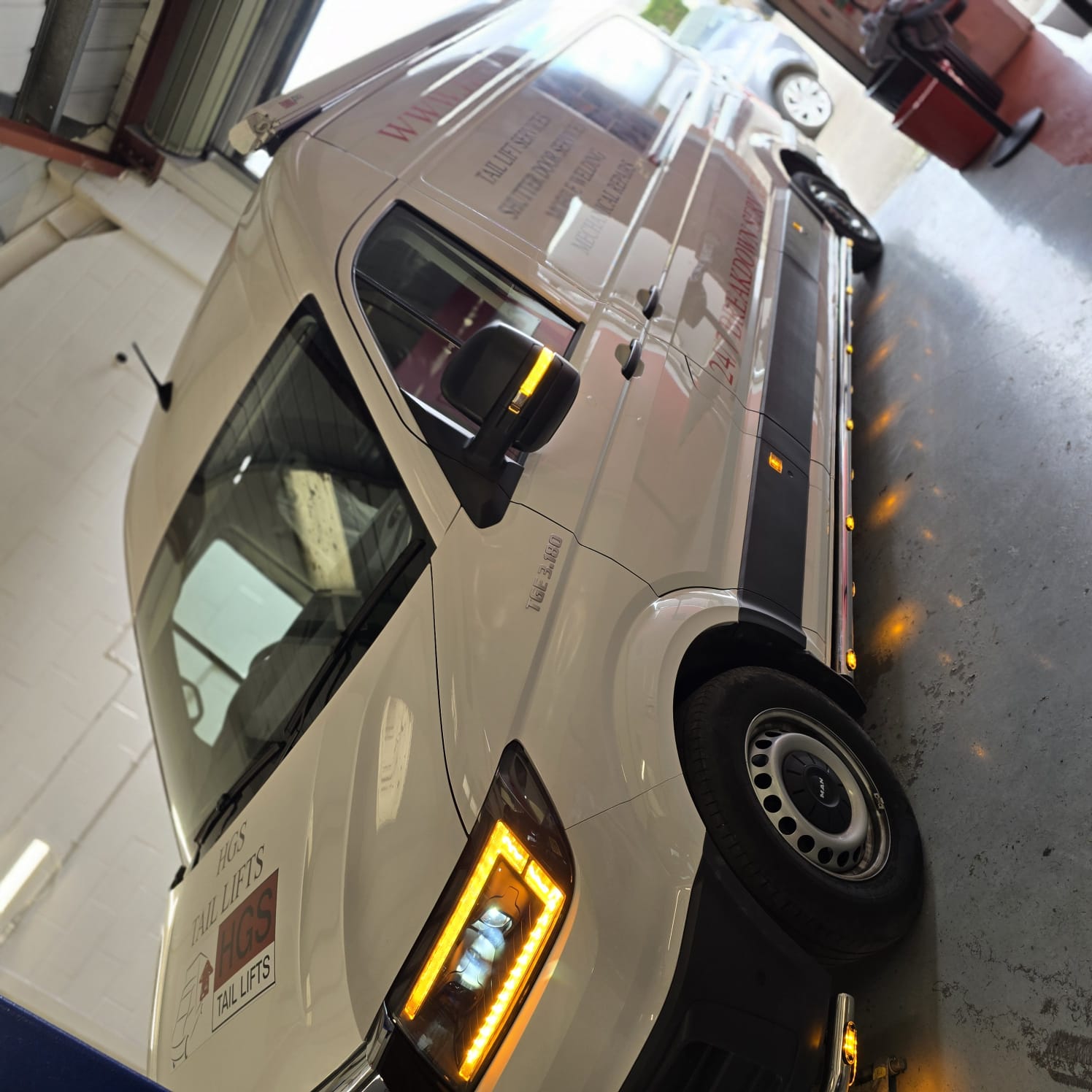 MAN TGE LED Light Retrofit