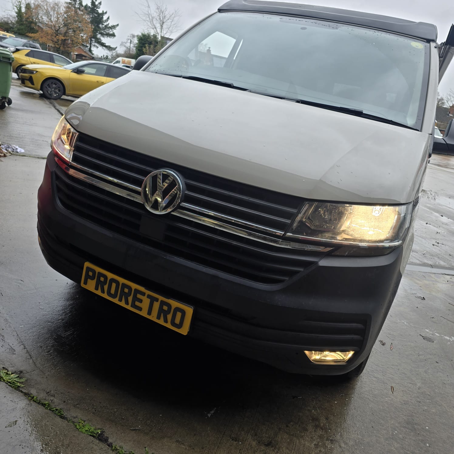 T6.1 camper fog light retrofit with cornering lights function