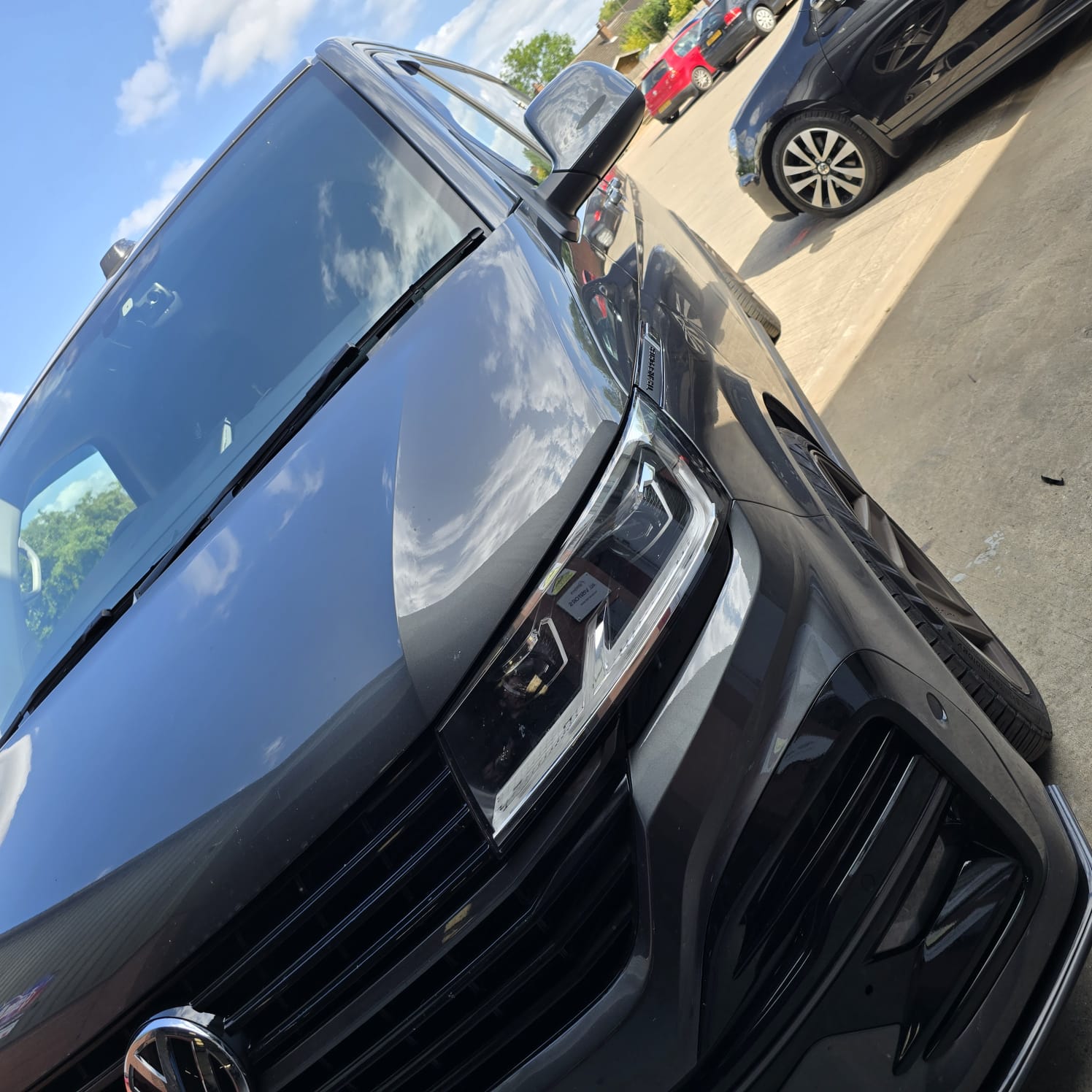 Badboys Custom Steering Wheel for VW T6.1