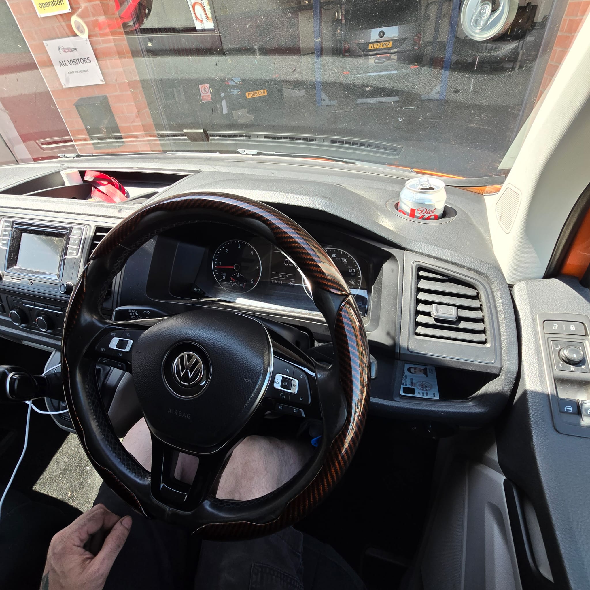 VW T6 multifunction steering wheel cruise retrofit