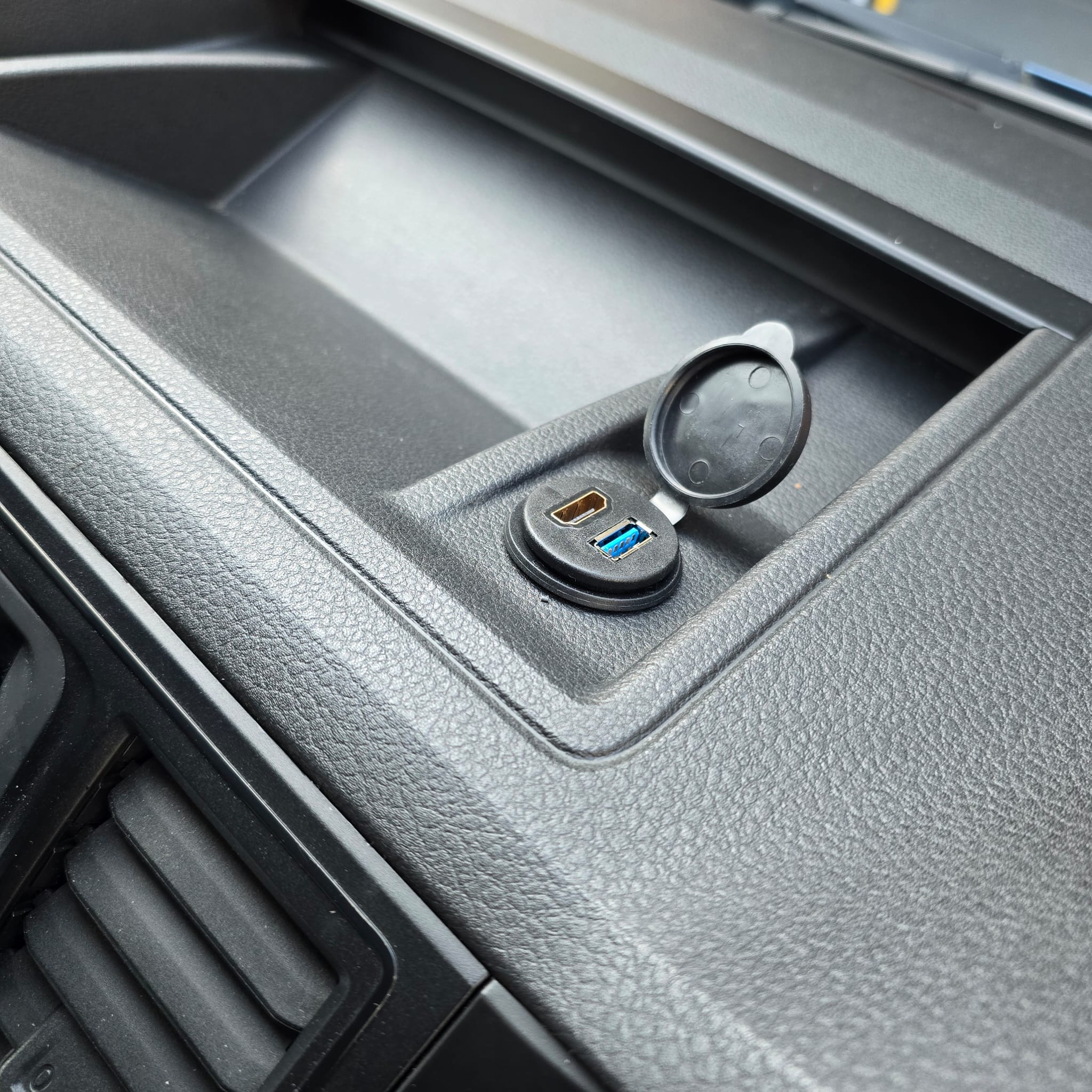 VW T6 in action after upgrades