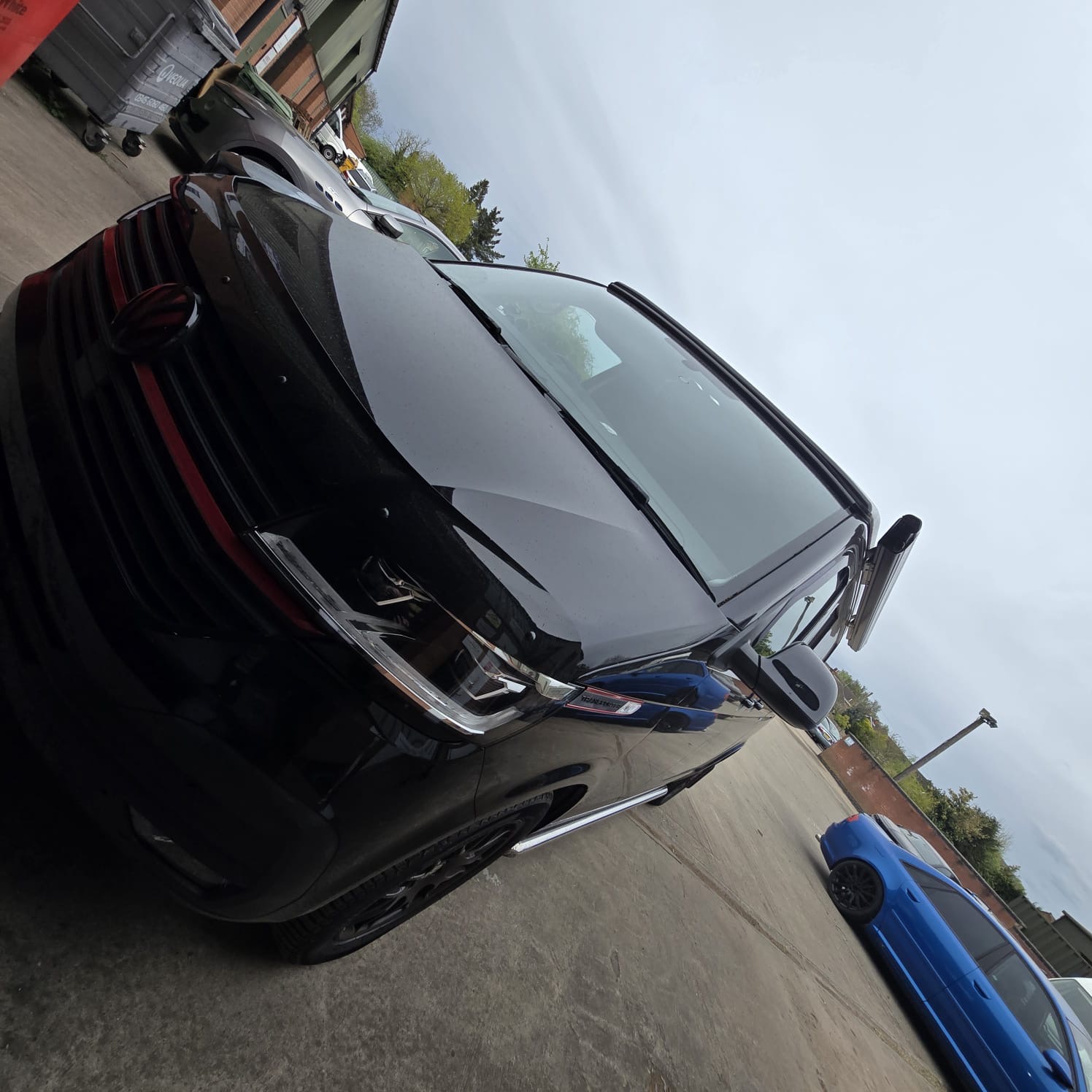 Three-stage heated steering wheel for VW Transporter T6.1