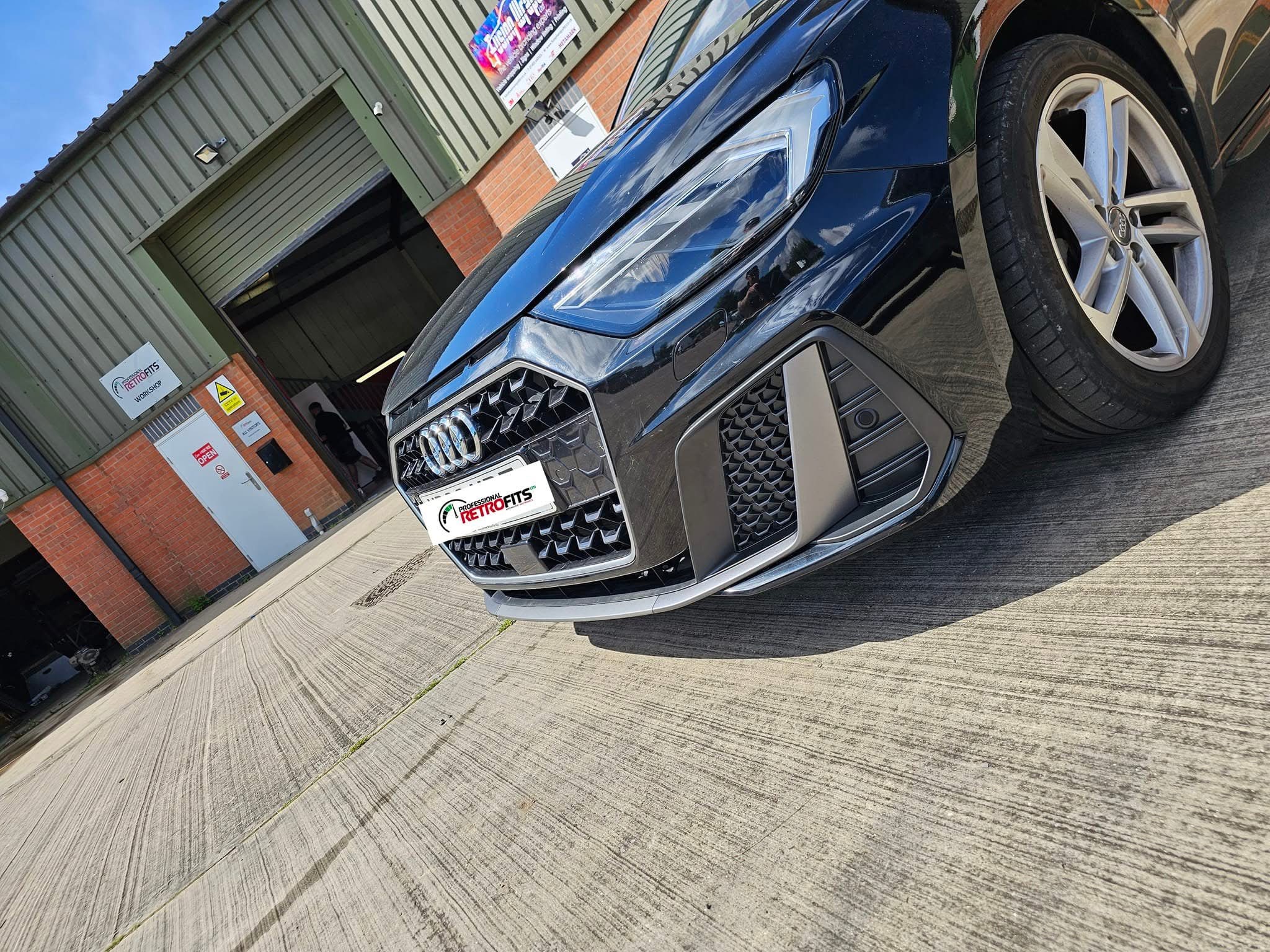 Audi A4 front parking sensor retrofit Redditch