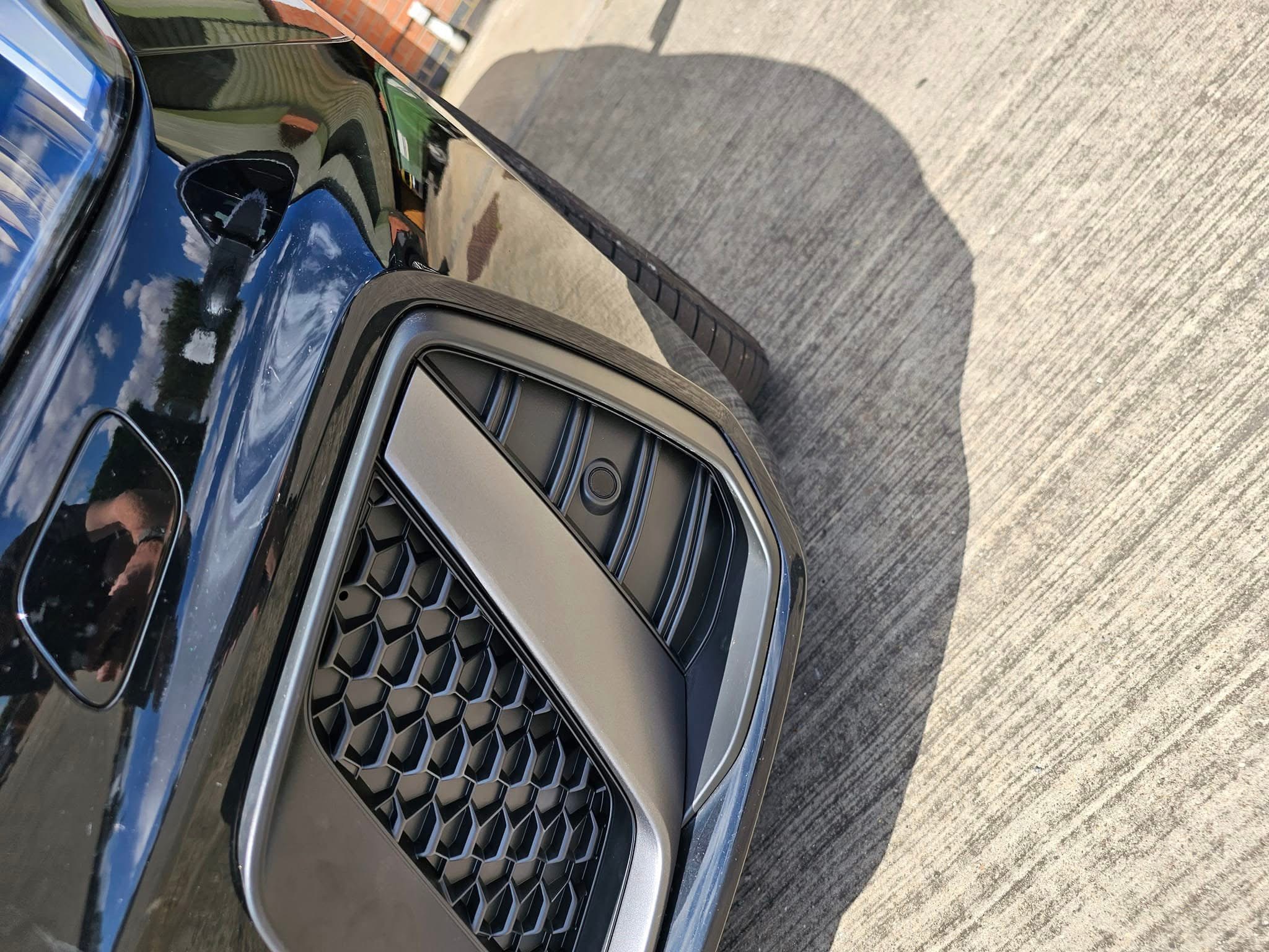 OEM bumper grilles Audi A4 front sensor retrofit Redditch