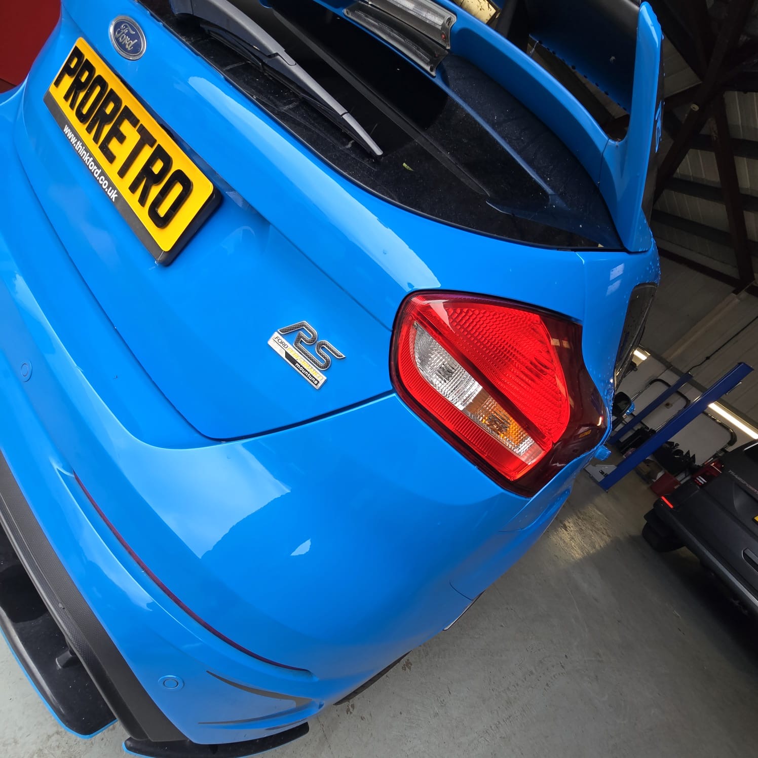 Vodafone 4615 alarm installed and tested on Focus RS