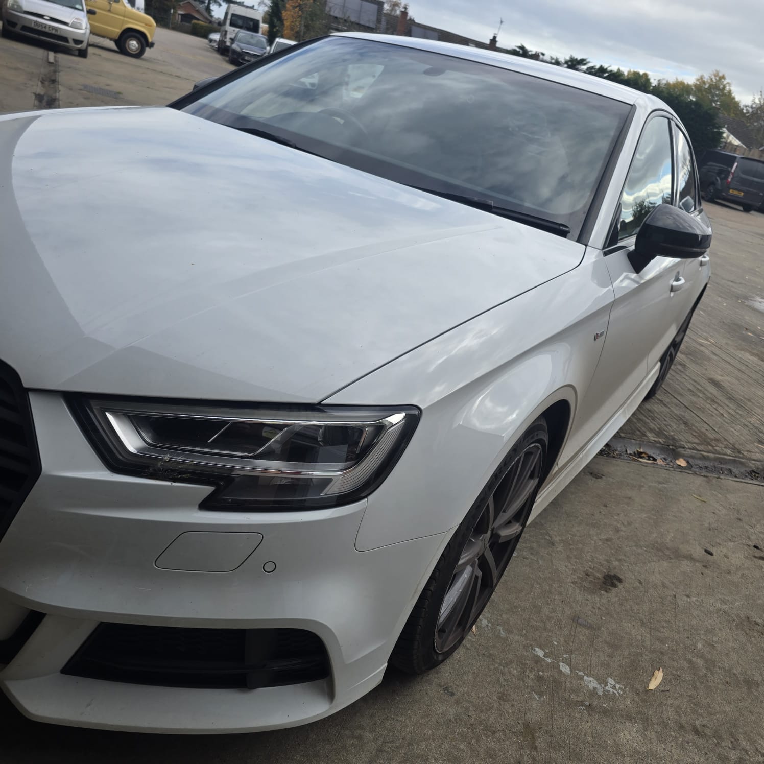 Audi A3 Auto Hold Retrofit Fitting in Progress