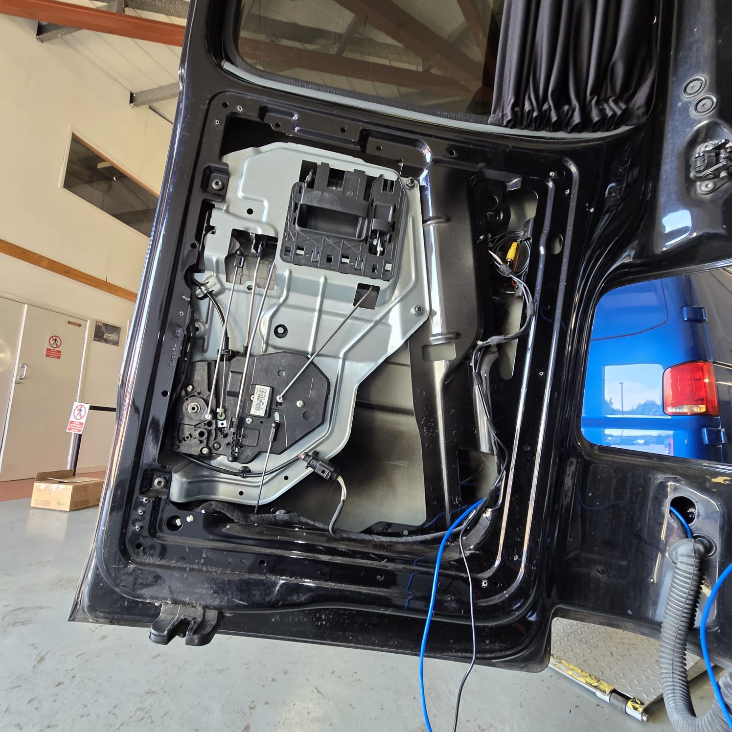 Advanced technology integration in camper van