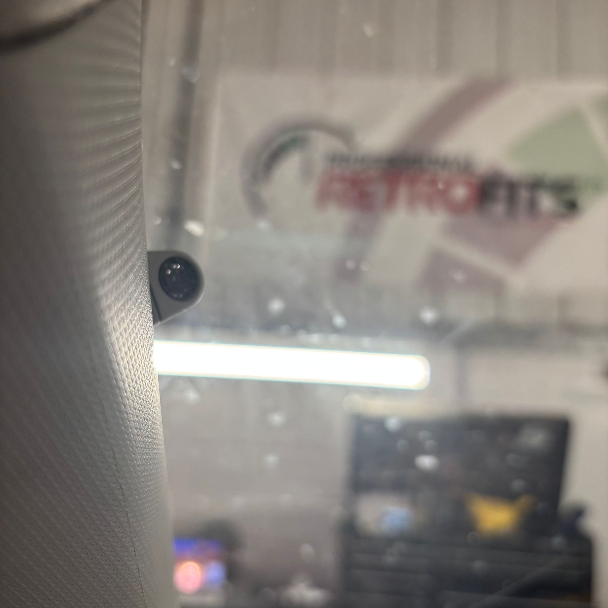 Vodafone alarm system fitted to MAN TGE