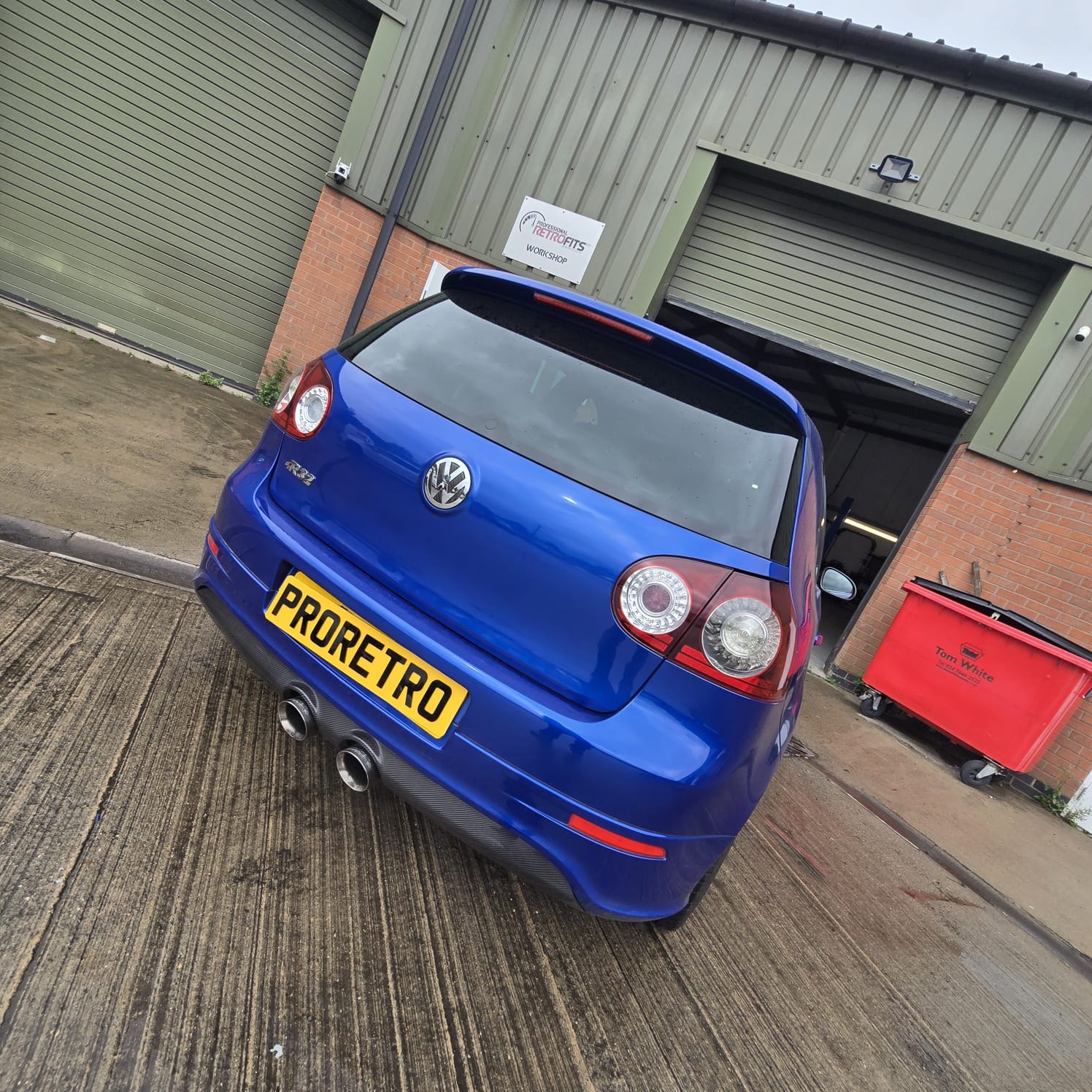 VW Golf Mk5 R32 paddle shift steering retrofit