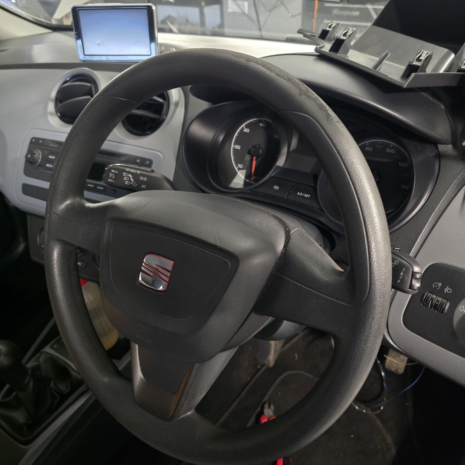 Seat Ibiza 1.2 TDI cruise control installation