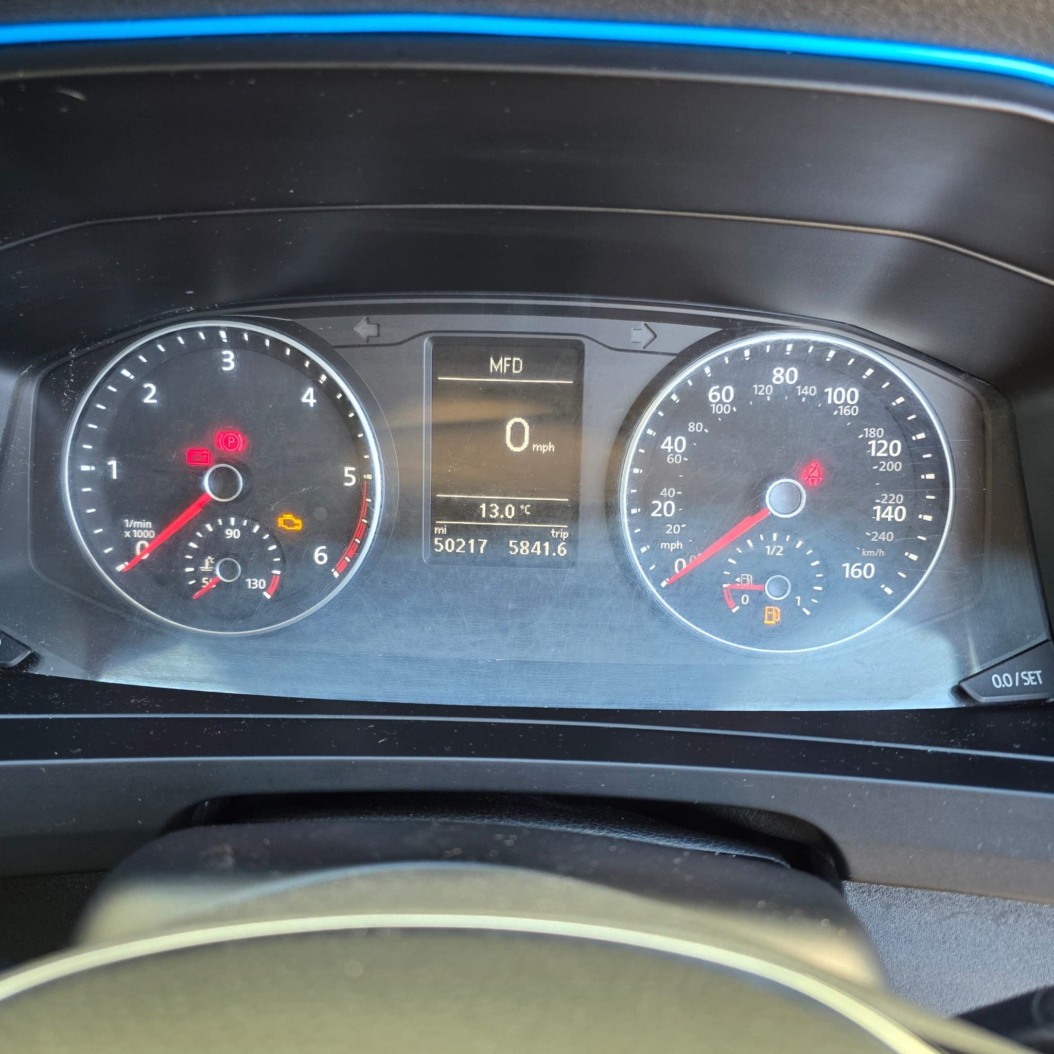 Diagnostic and coding session underway for adaptive cruise control on a VW Transporter