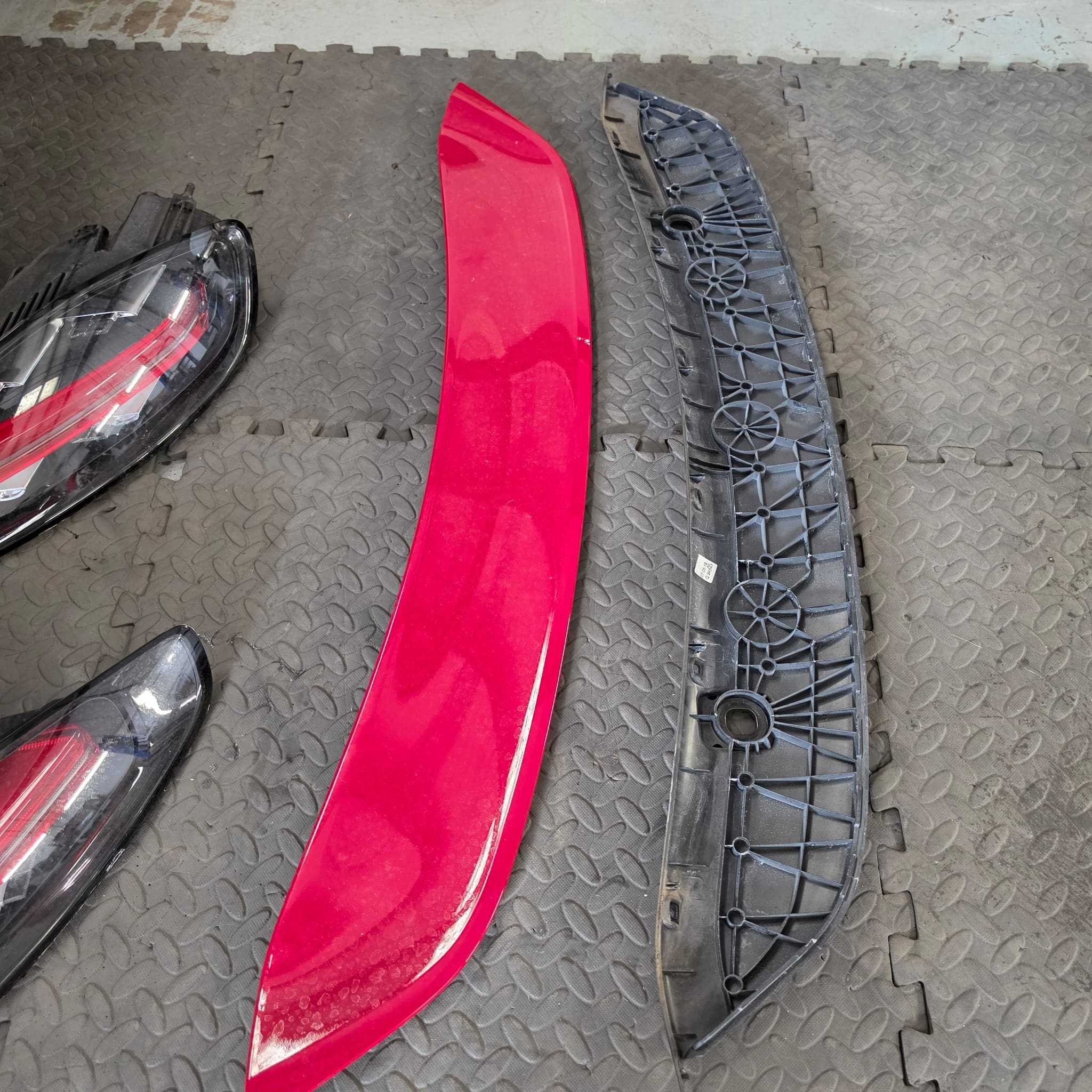 Finished Porsche 718 Cayman camera retrofit after major disassembly