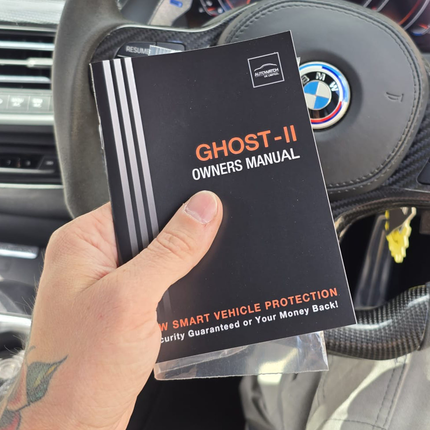 Ghost 2 Immobiliser BMW M135i Installation Interior