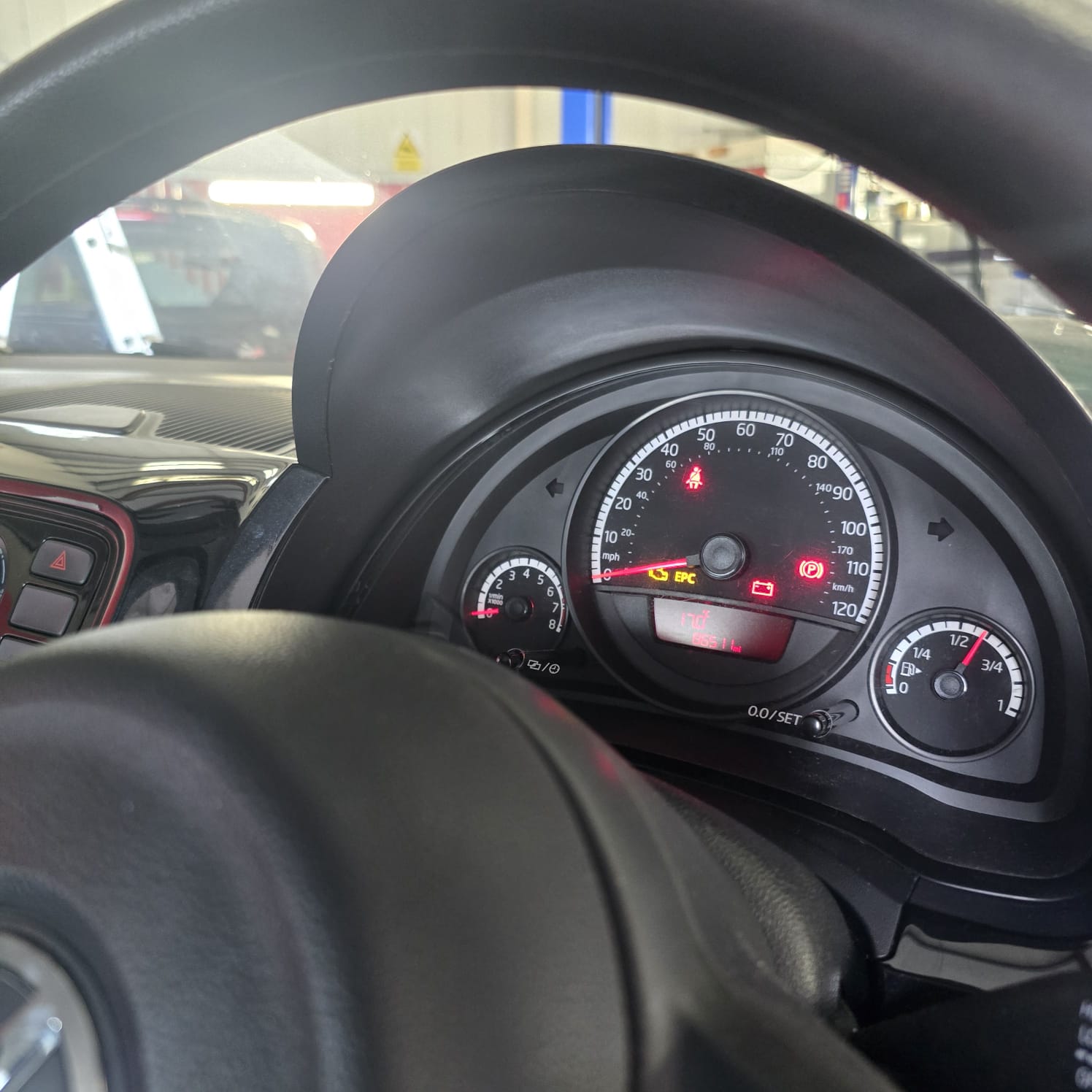 Power Steering Restored VW Up 2016