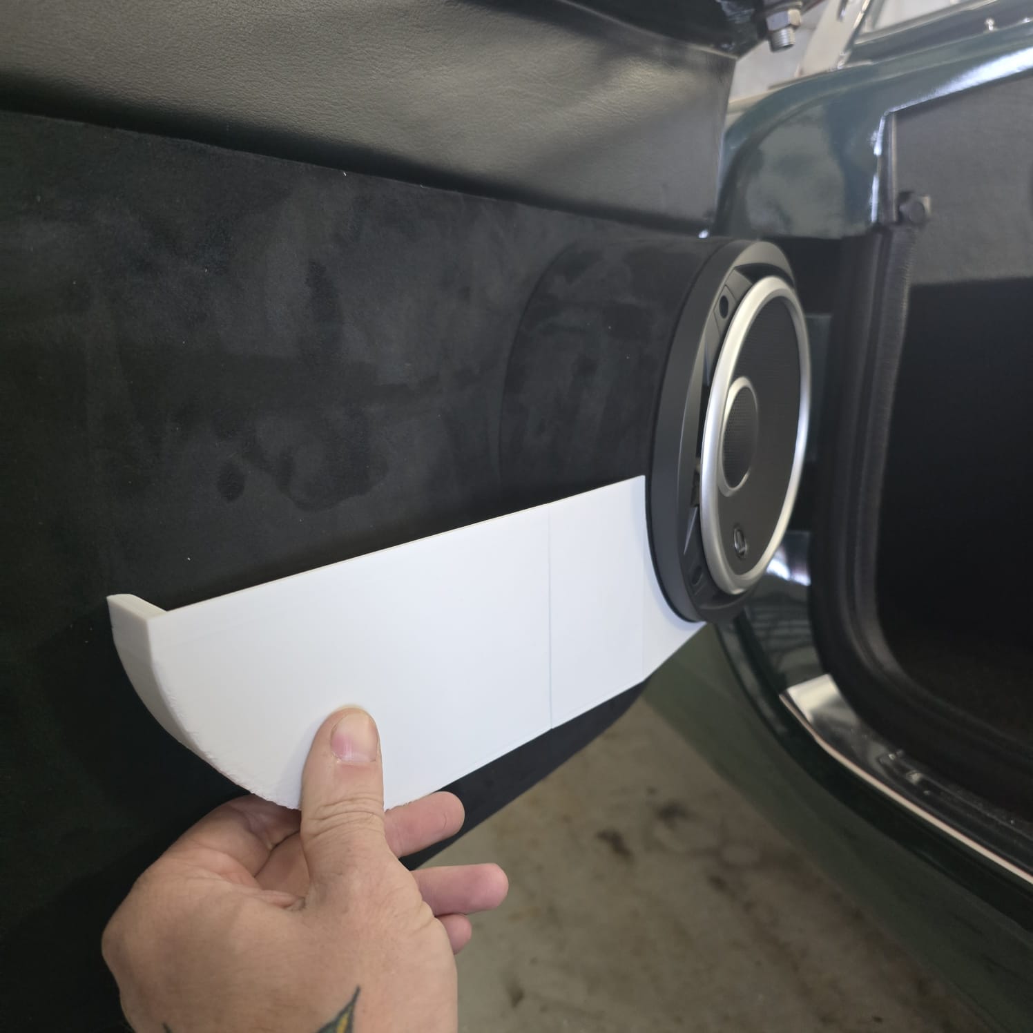 JL Bluetooth system retrofitted into DAX Cobra