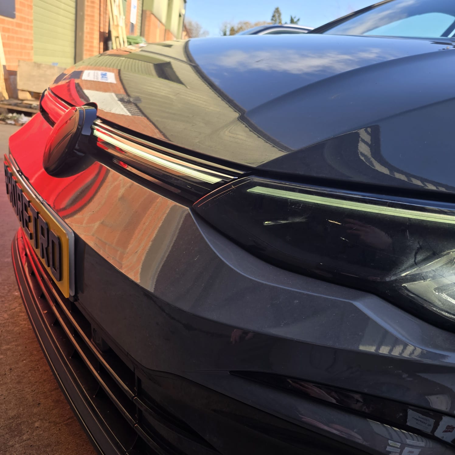 Golf Mk8 grille retrofit lighting OEM style