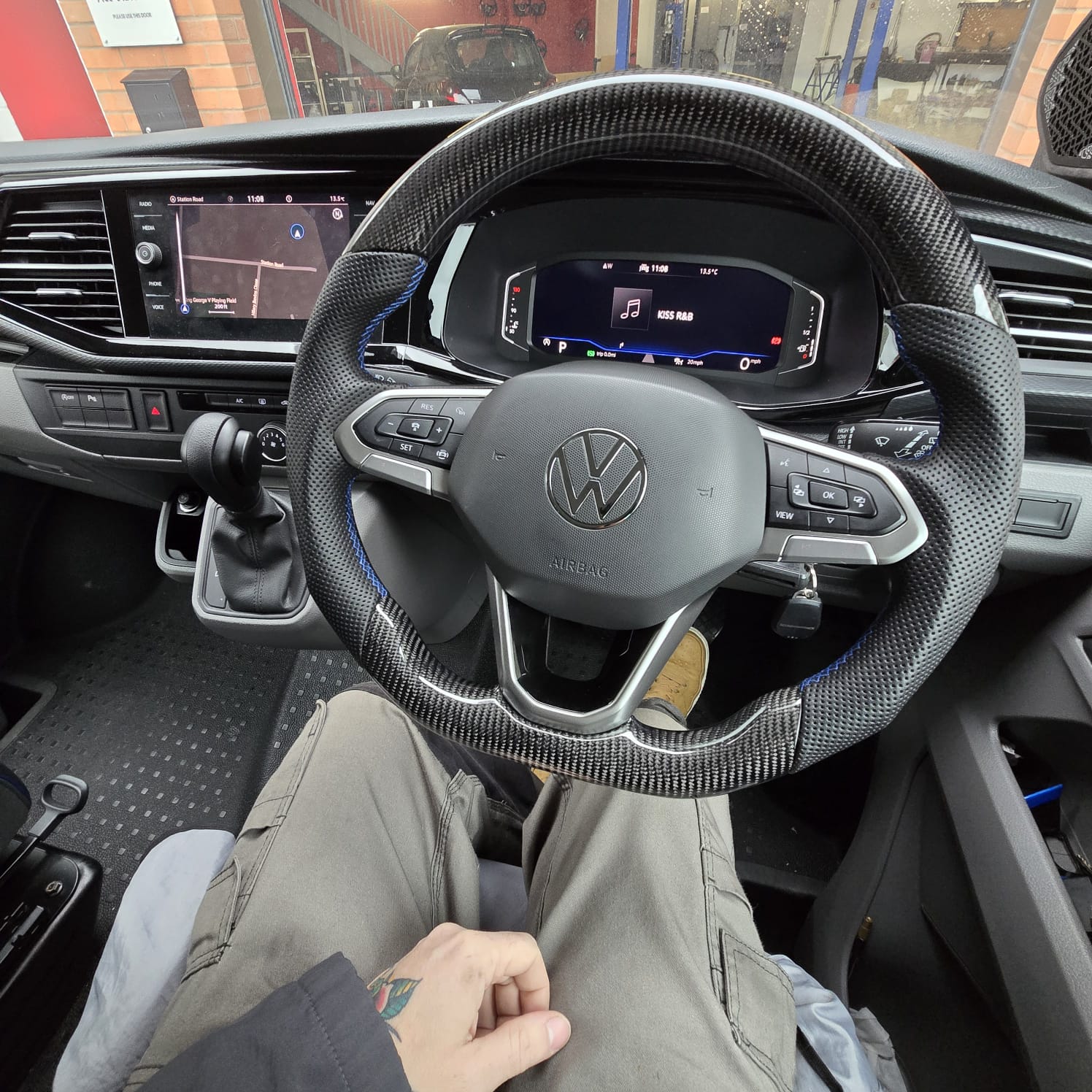 Gloss Black Trim Digital Dash VW T6.1