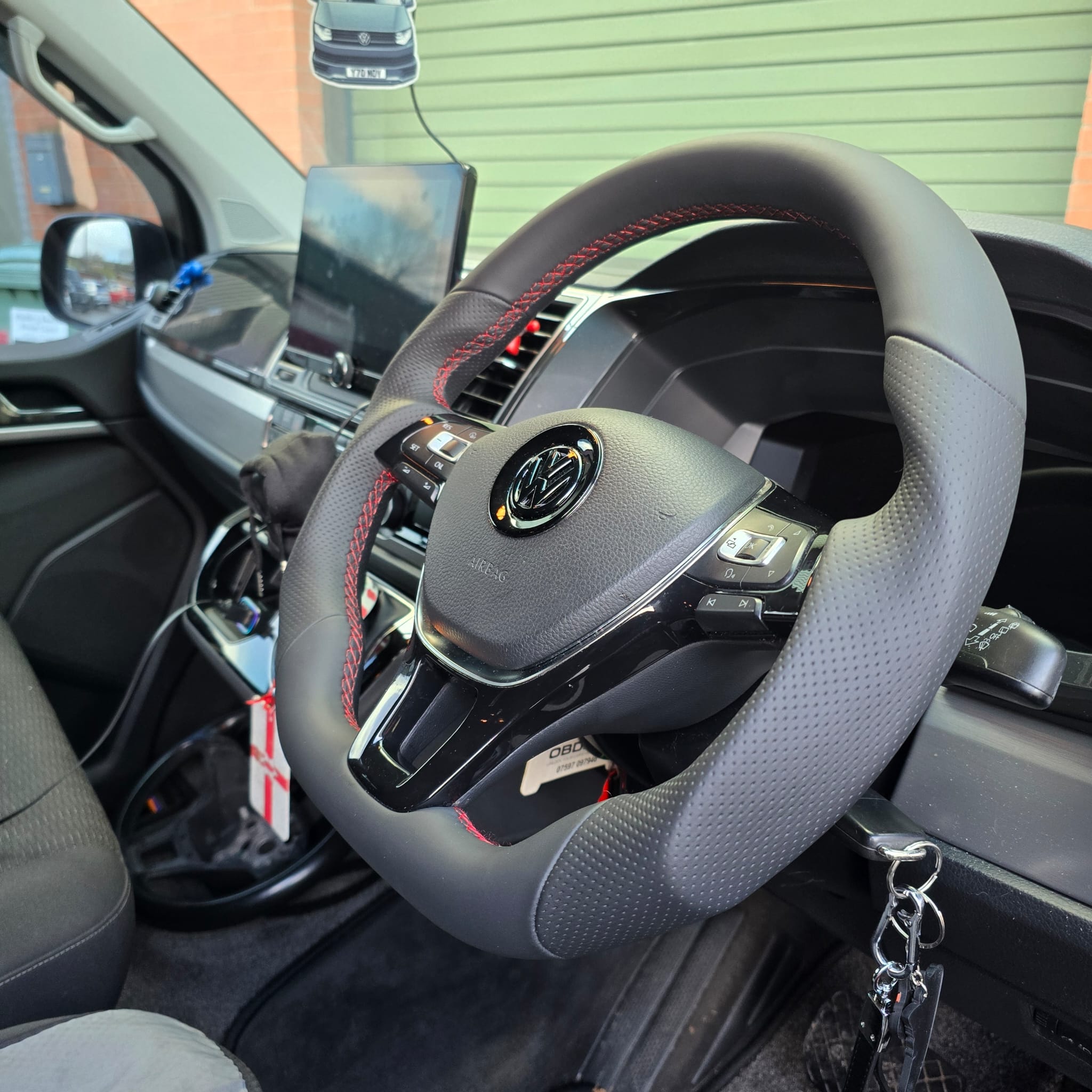 VW Transporter T6 BadBoy Wheel Close-up