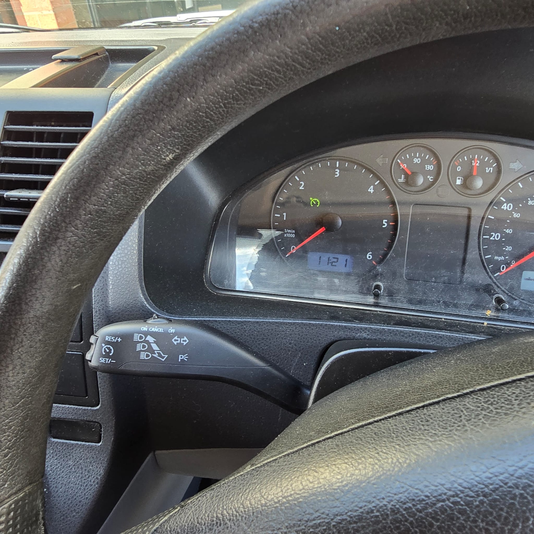 VW T5 factory-style cruise control installation