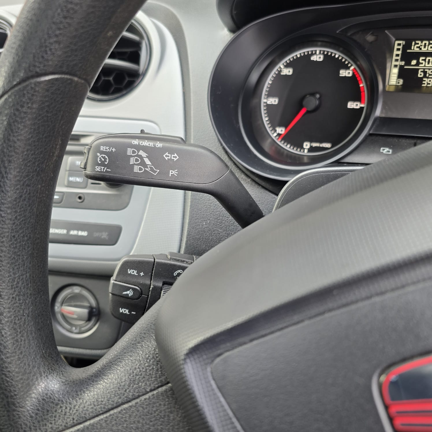 Seat Ibiza CFWA cruise control activation