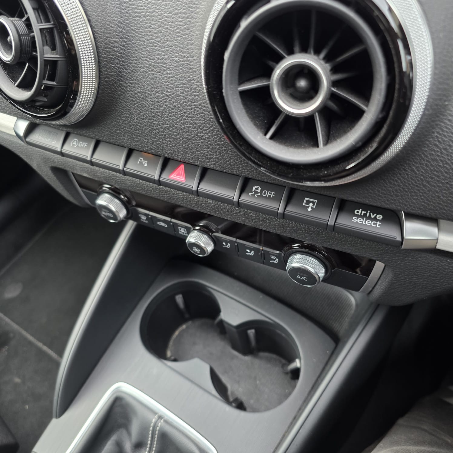 Audi A3 MMI Display Showing Parking Sensor Visuals