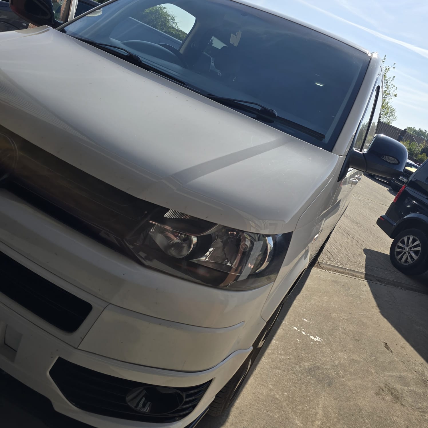 VW T5.1 steering wheel retrofit final test and coding