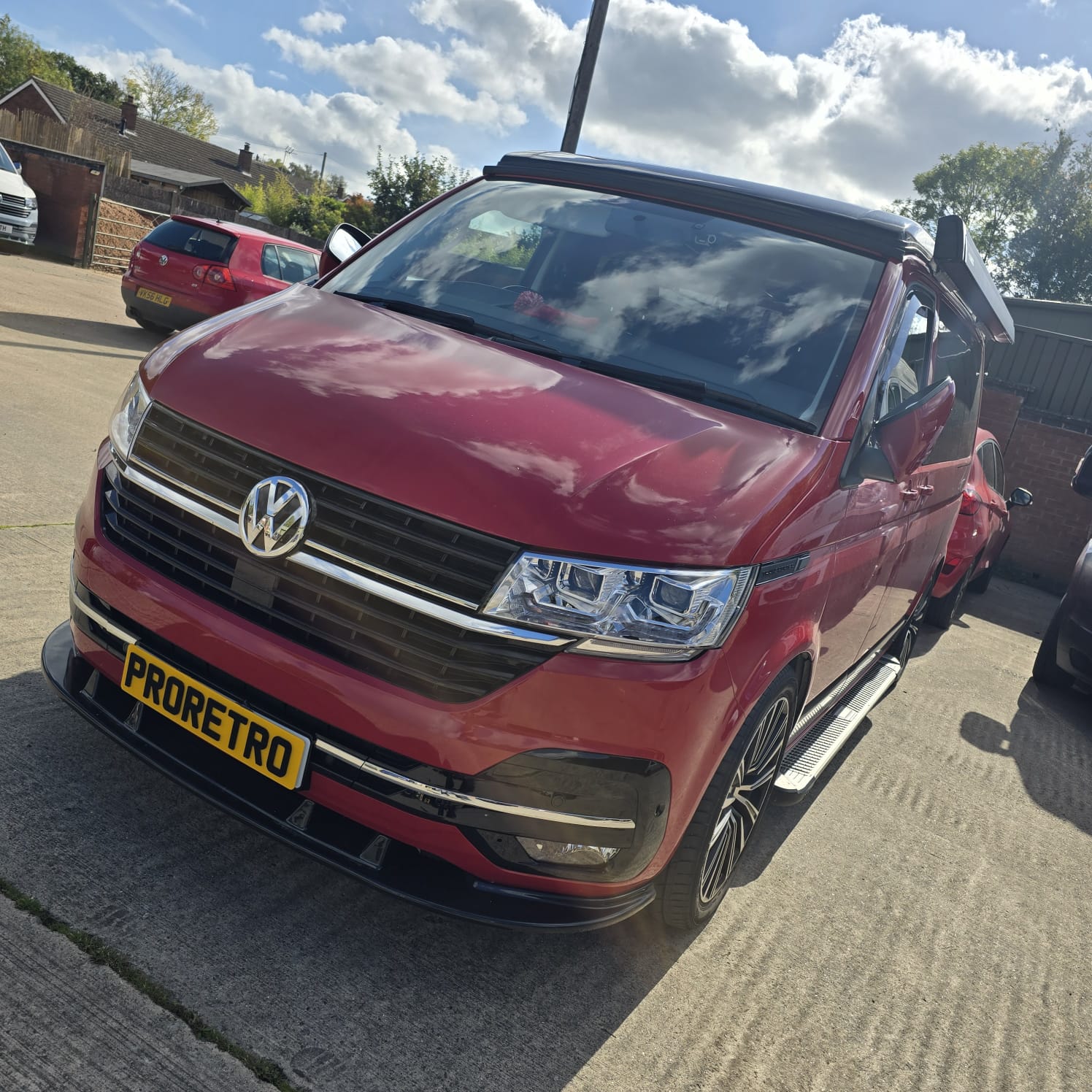 VW T6.1 Mirror Folding Automatically on Lock